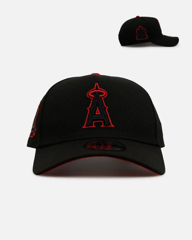 New Era Los Angeles Angels 'Outline' 9FORTY A-Frame Snapback Black sold by Culture Kings