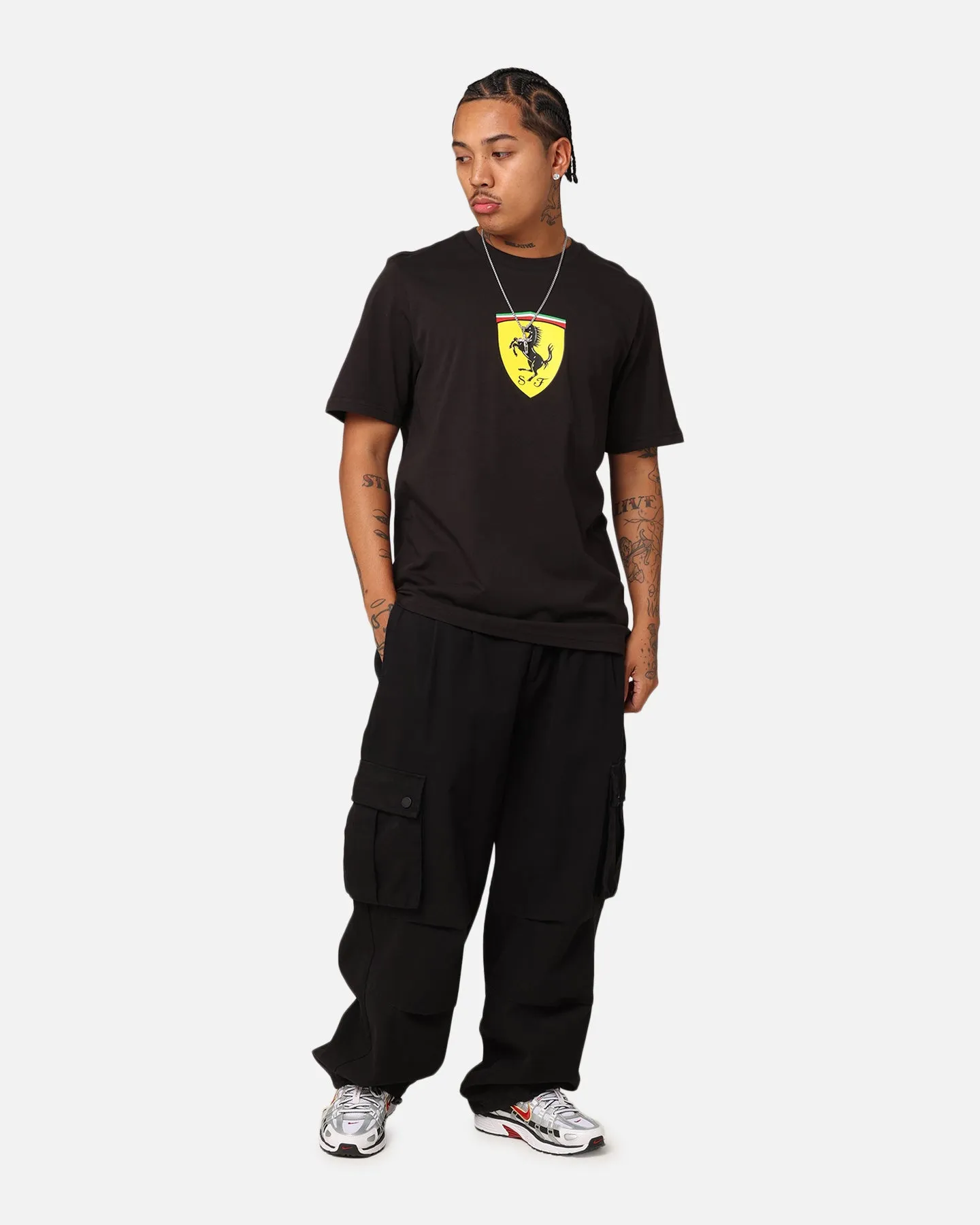 Puma X Scuderia Ferrari Race Big Shield T-Shirt Black sold by Culture Kings product image thumbnail 2