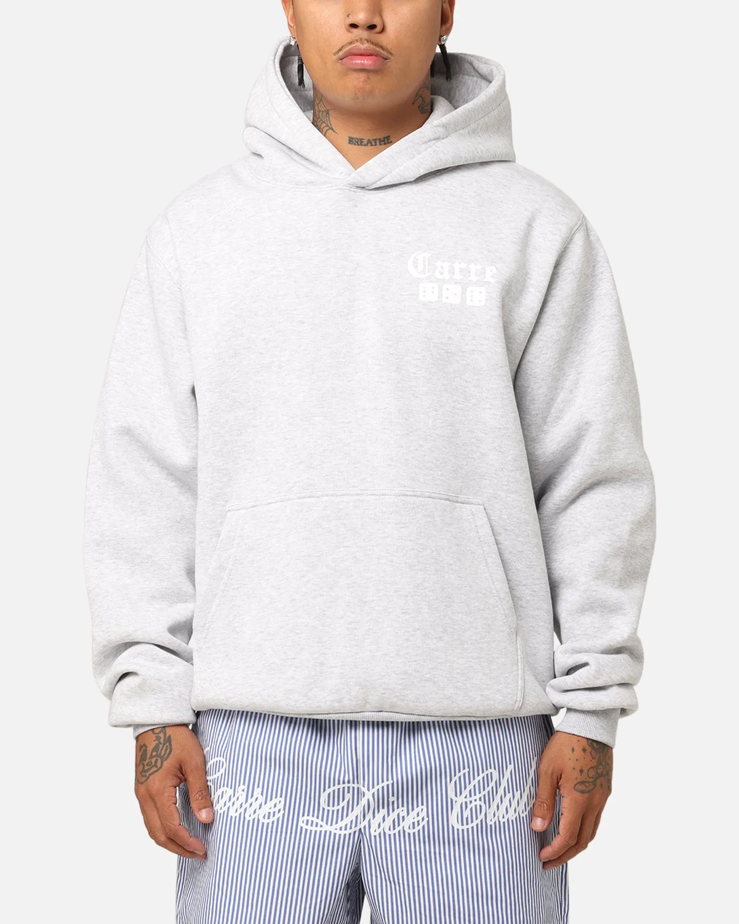 Carre Dice Club Hoodie Grey Marle sold by Culture Kings