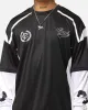 Carre Football Layered Long Sleeve T-Shirt Black/White sold by Culture Kings