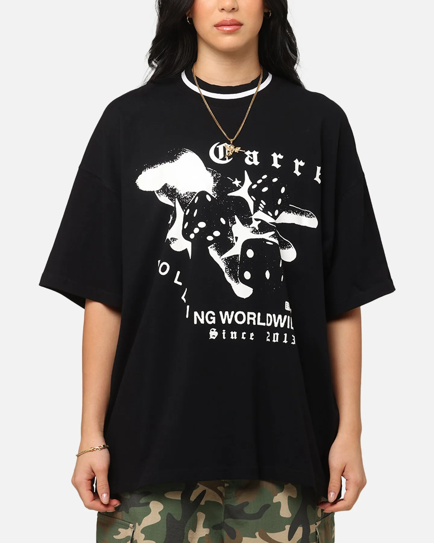 Carre Dice Club T-Shirt Black sold by Culture Kings