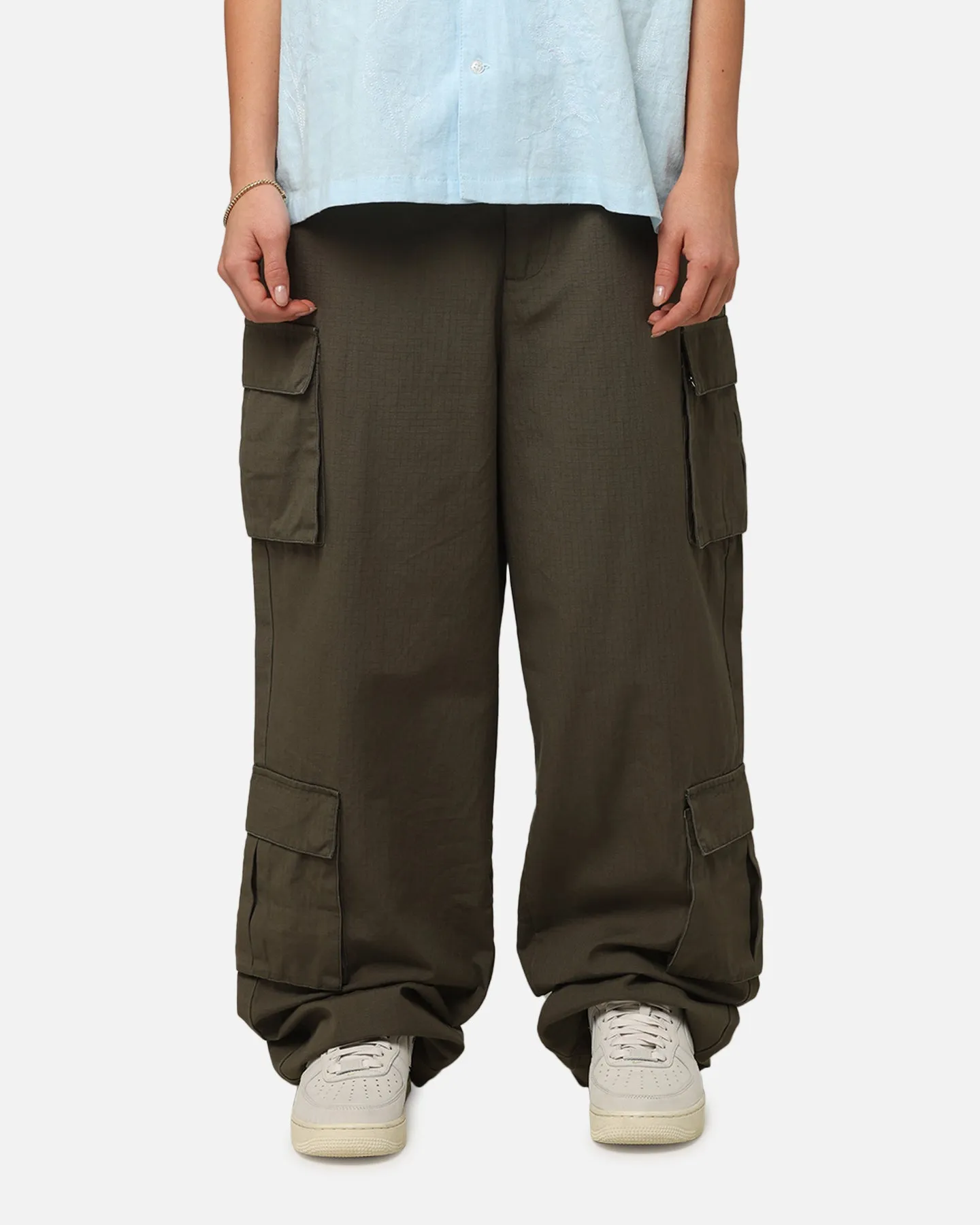 Carre Tactical Baggy Cargo Pants Khaki sold by Culture Kings