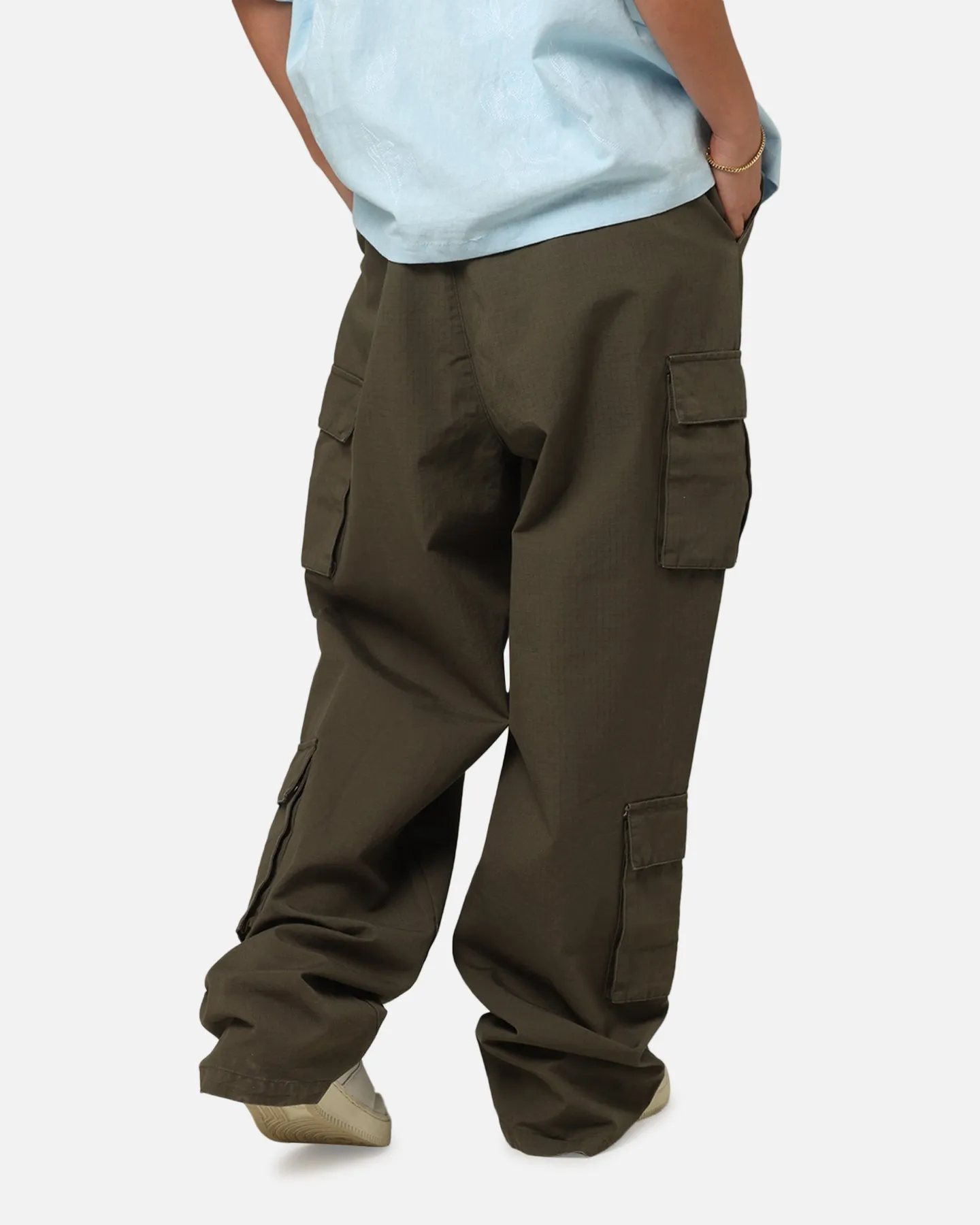 Carre Tactical Baggy Cargo Pants Khaki sold by Culture Kings product image thumbnail 4