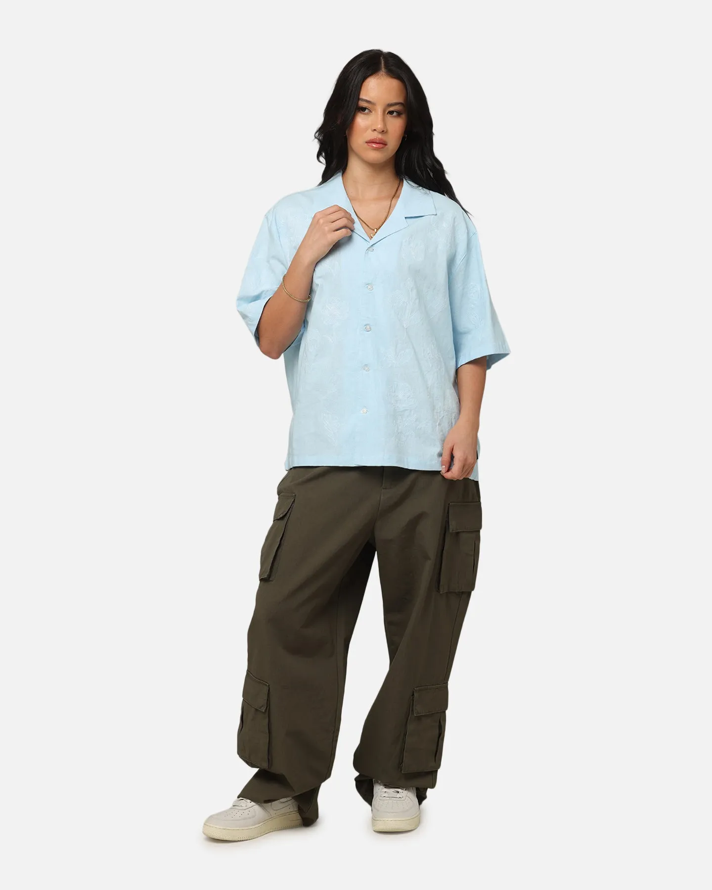 Carre Tactical Baggy Cargo Pants Khaki sold by Culture Kings product image thumbnail 2