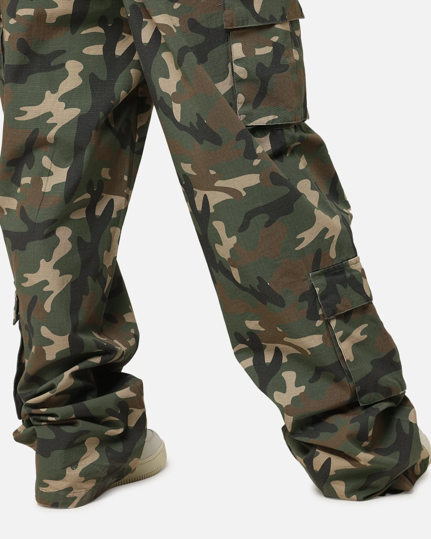Carre Tactical Baggy Cargo Pants Woodland Camo sold by Culture Kings product image thumbnail 3