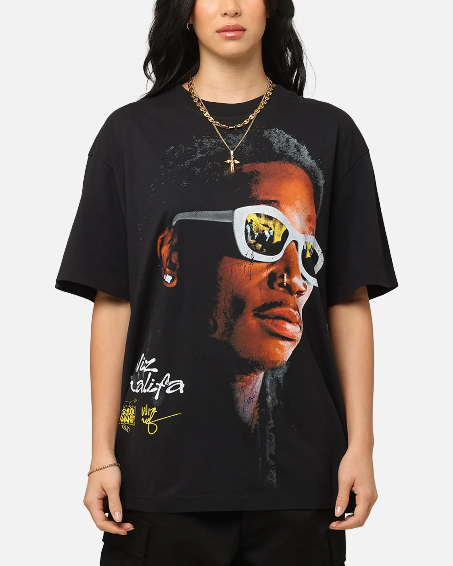 ID Supply Wiz Khalifa Taylor Gang Vision T-Shirt Black sold by Culture Kings