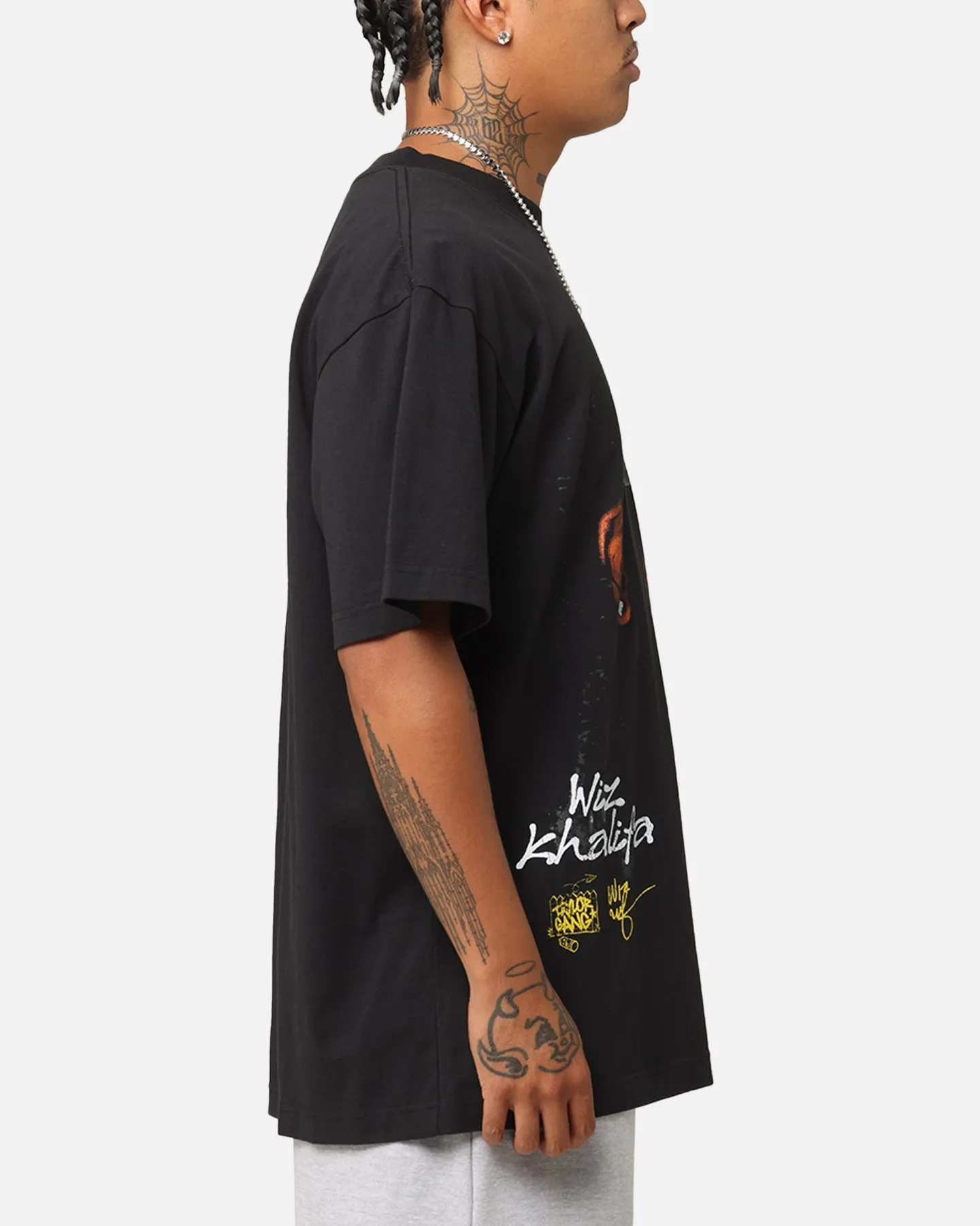 ID Supply Wiz Khalifa Taylor Gang Vision T-Shirt Black sold by Culture Kings product image thumbnail 5