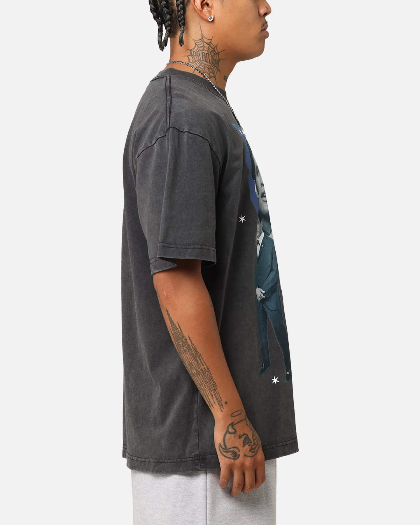 ID Supply Elvis Presley Live In LA T-Shirt Washed Black sold by Culture Kings product image thumbnail 5