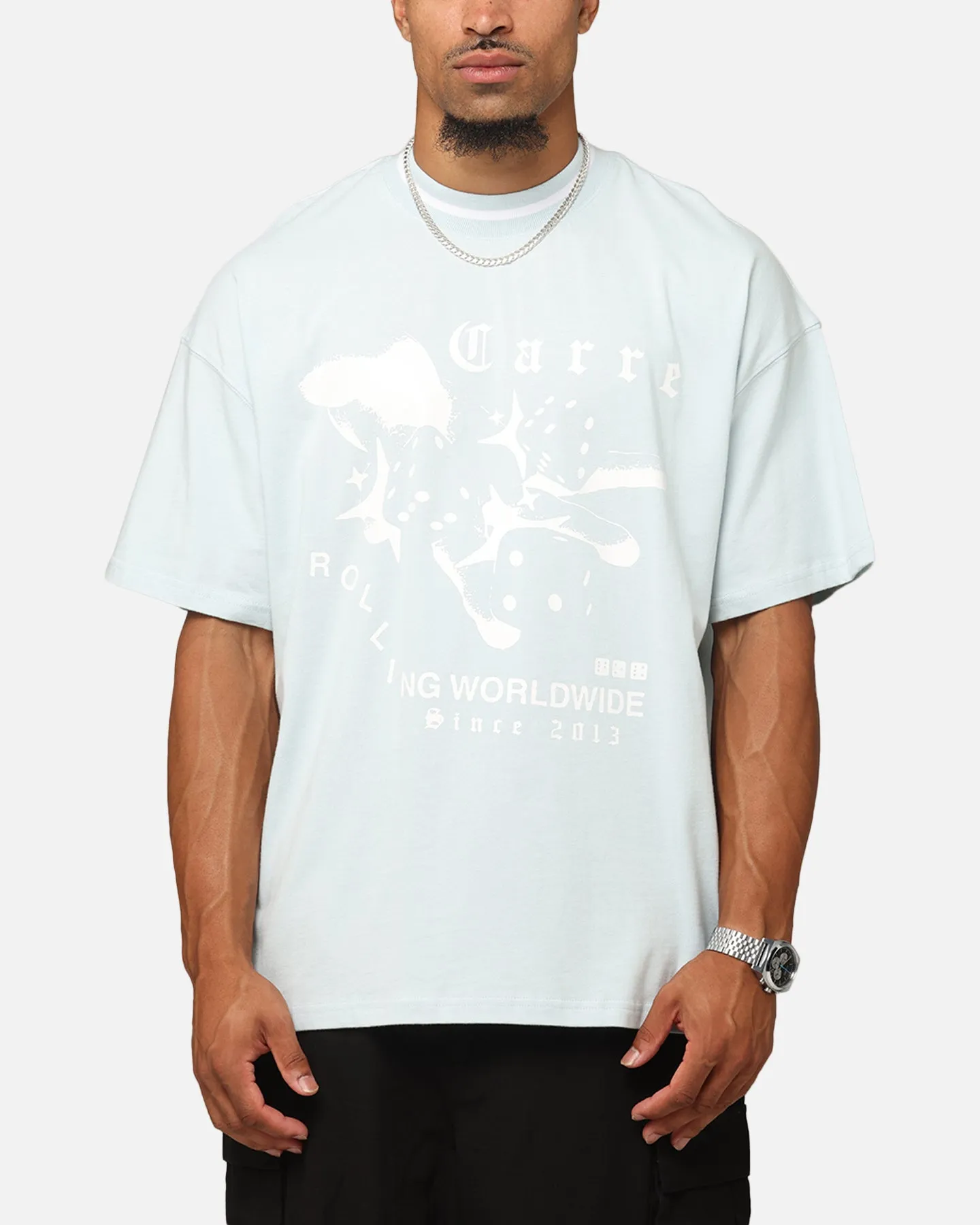 Carre Dice Club T-Shirt Light Blue sold by Culture Kings