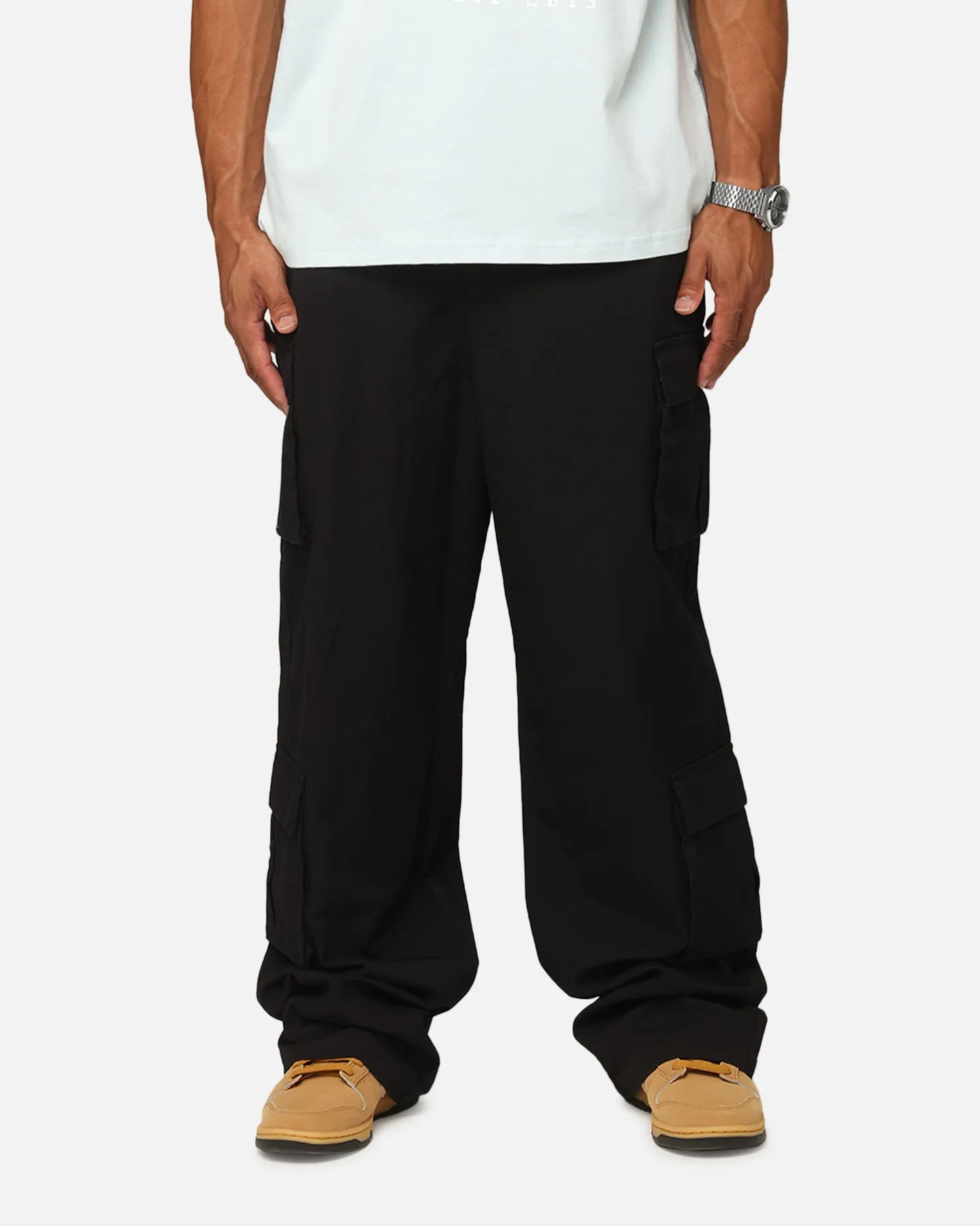 Carre Tactical Baggy Cargo Pants Black sold by Culture Kings