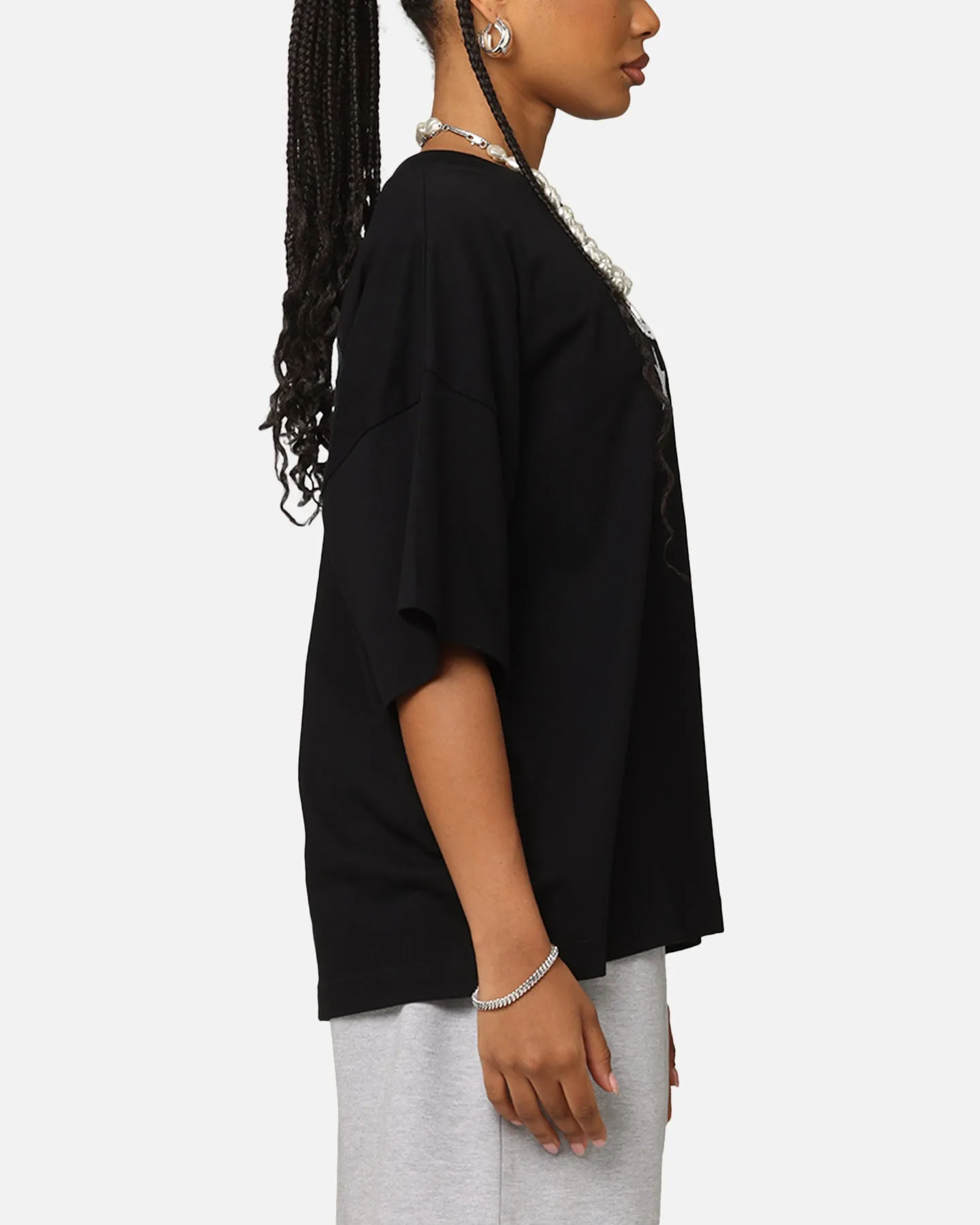 Loiter Premium Essentials Boxy T-Shirt Black sold by Culture Kings product image thumbnail 5