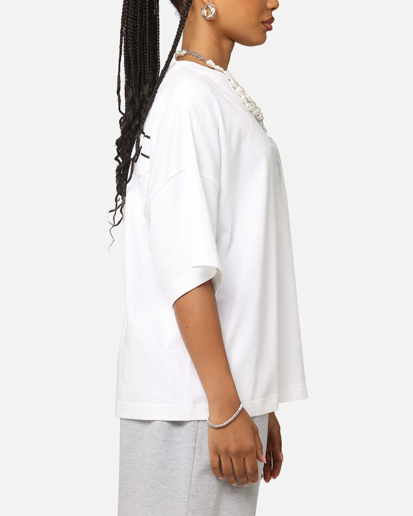 Loiter Premium Essentials Boxy T-Shirt White sold by Culture Kings product image thumbnail 5