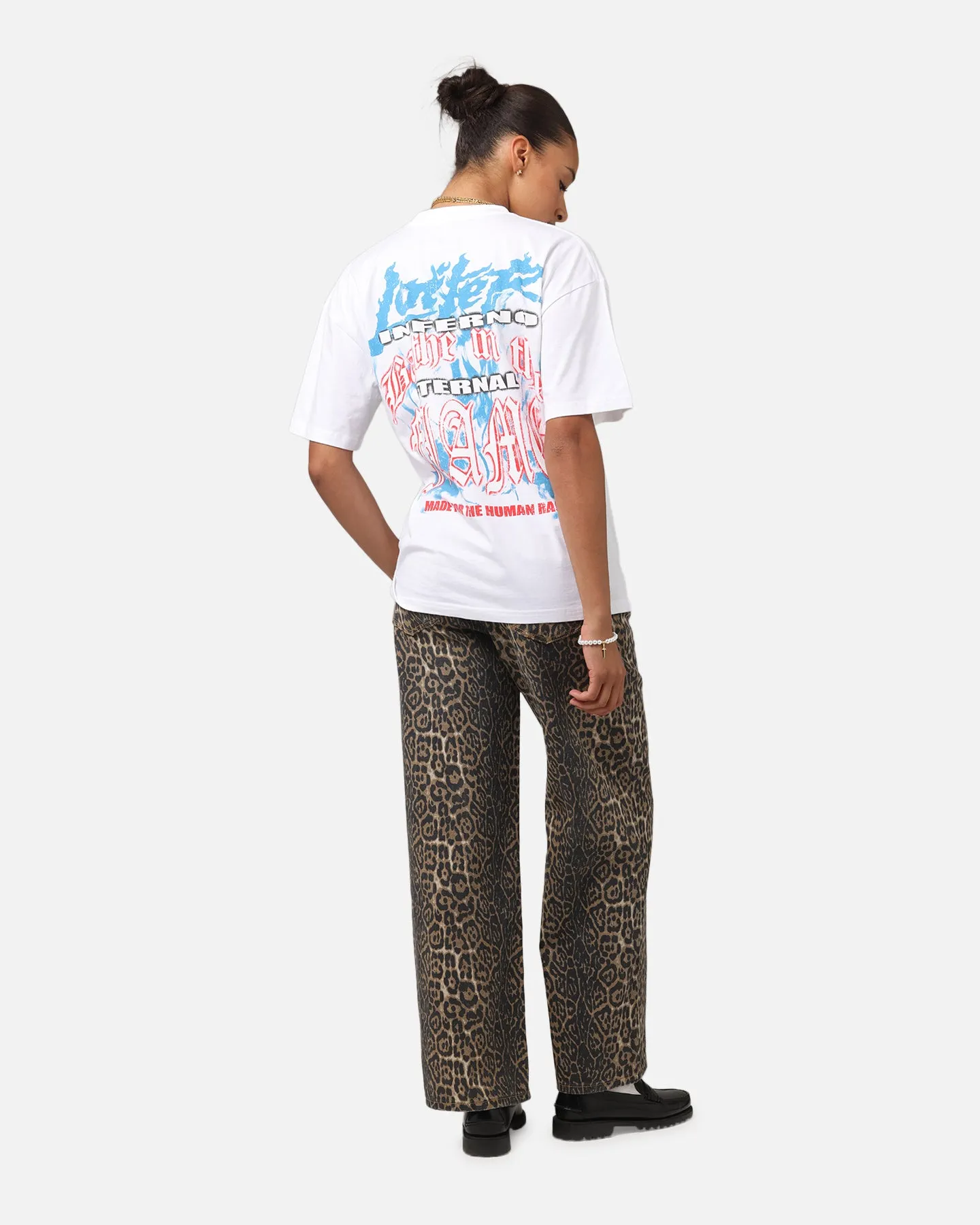 Loiter Inferno Drop T-Shirt White sold by Culture Kings product image thumbnail 4