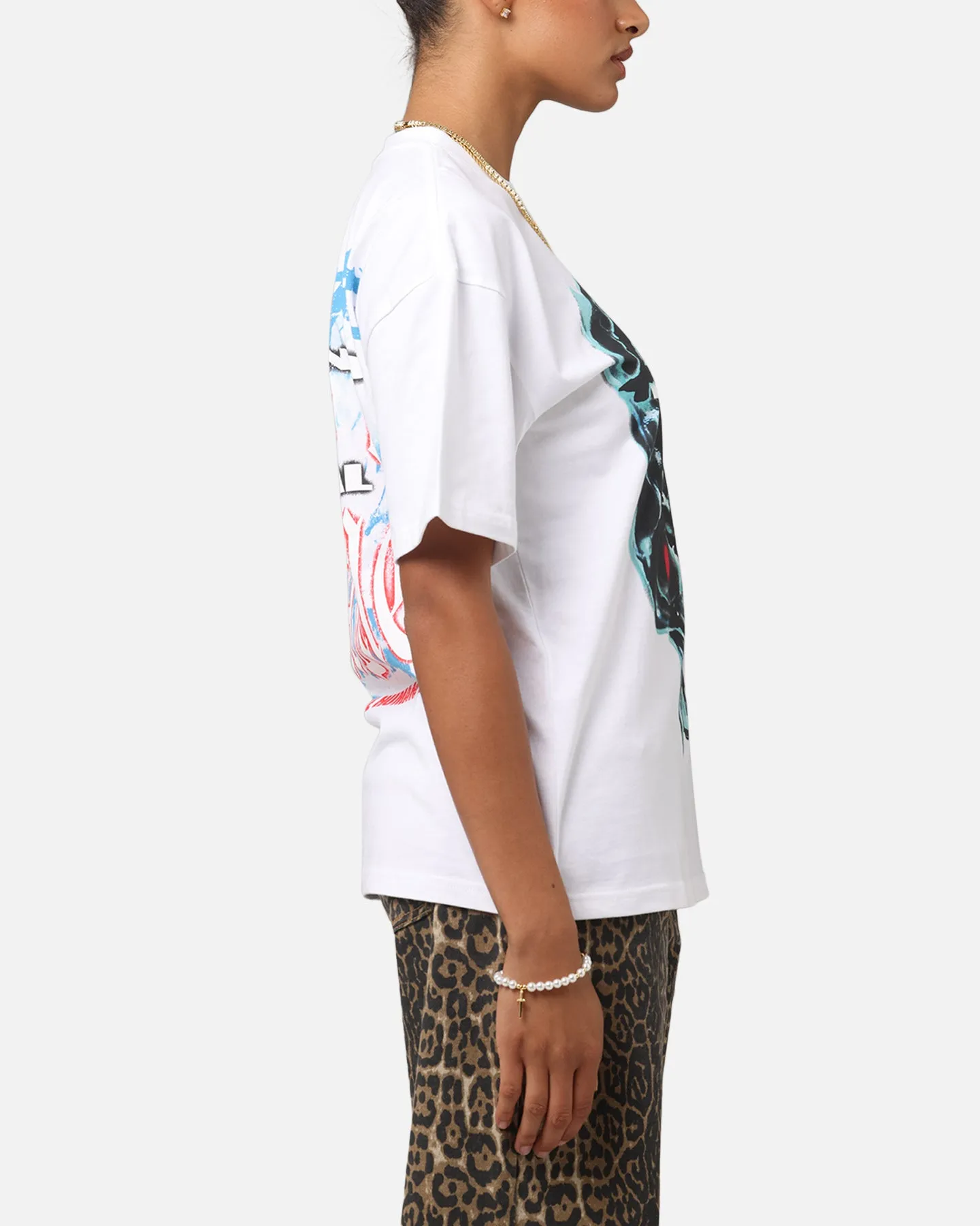Loiter Inferno Drop T-Shirt White sold by Culture Kings product image thumbnail 5