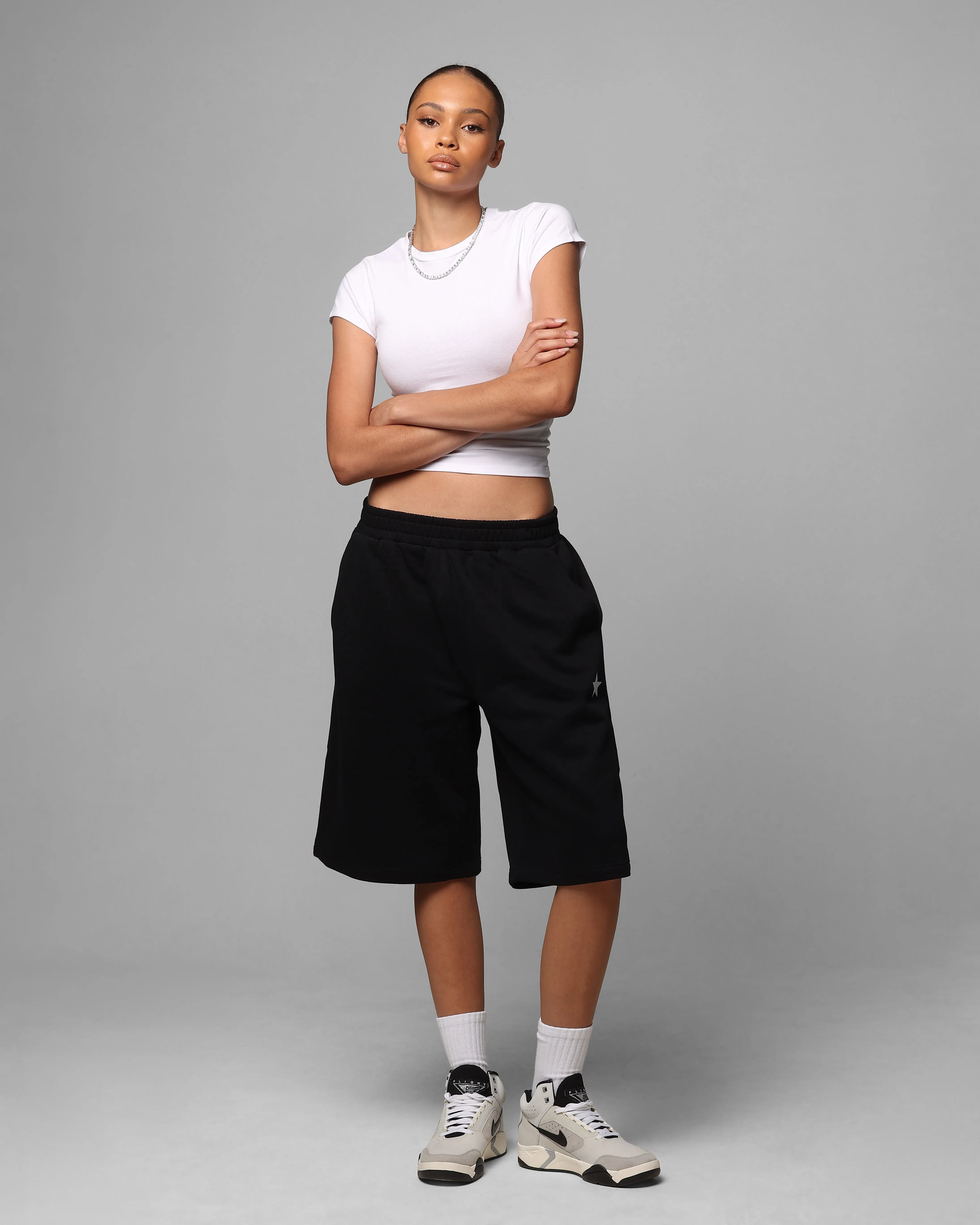 Loiter Premium Essentials Sweat Shorts Black sold by Culture Kings product image thumbnail 2