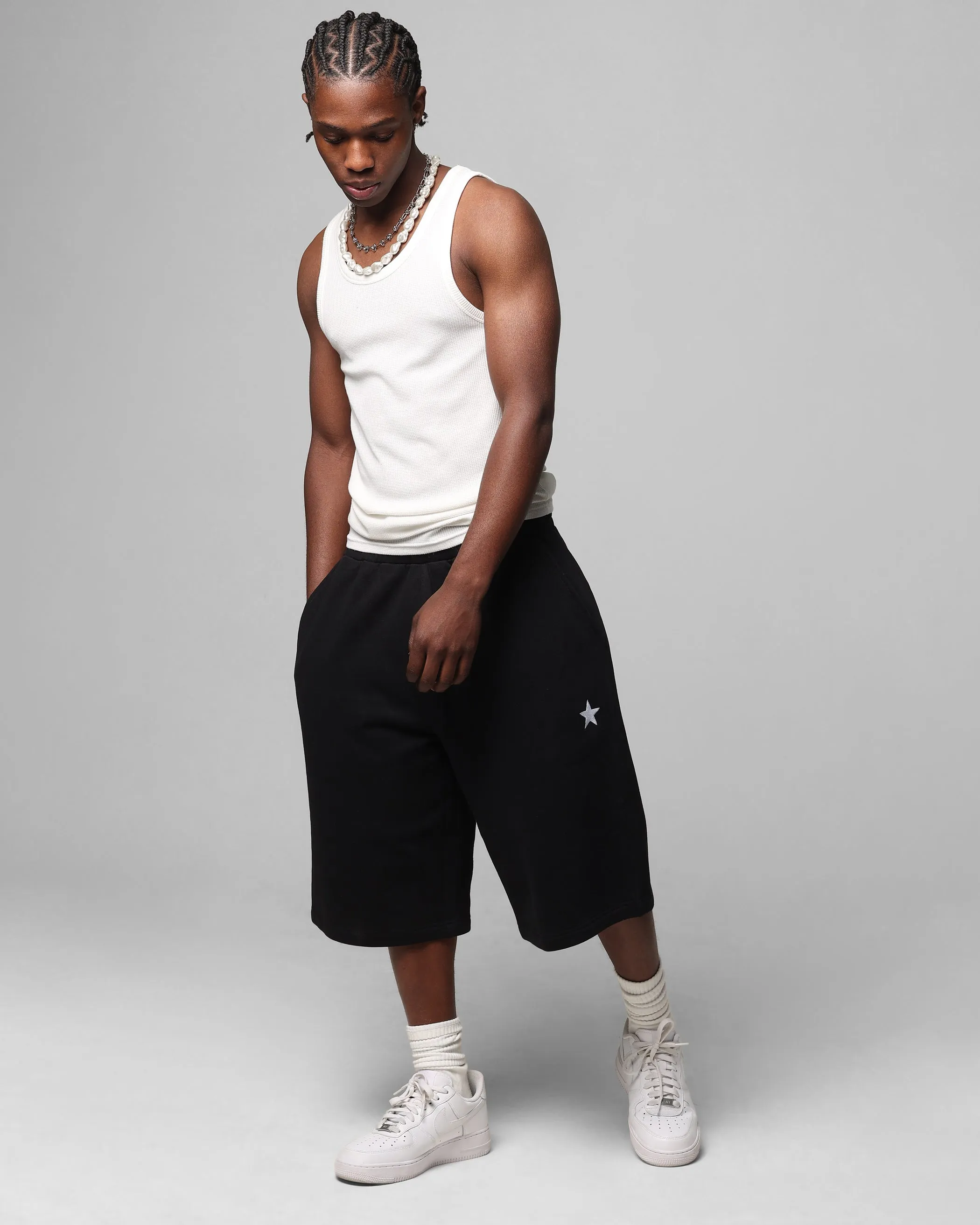 Loiter Premium Essentials Sweat Shorts Black sold by Culture Kings product image thumbnail 2