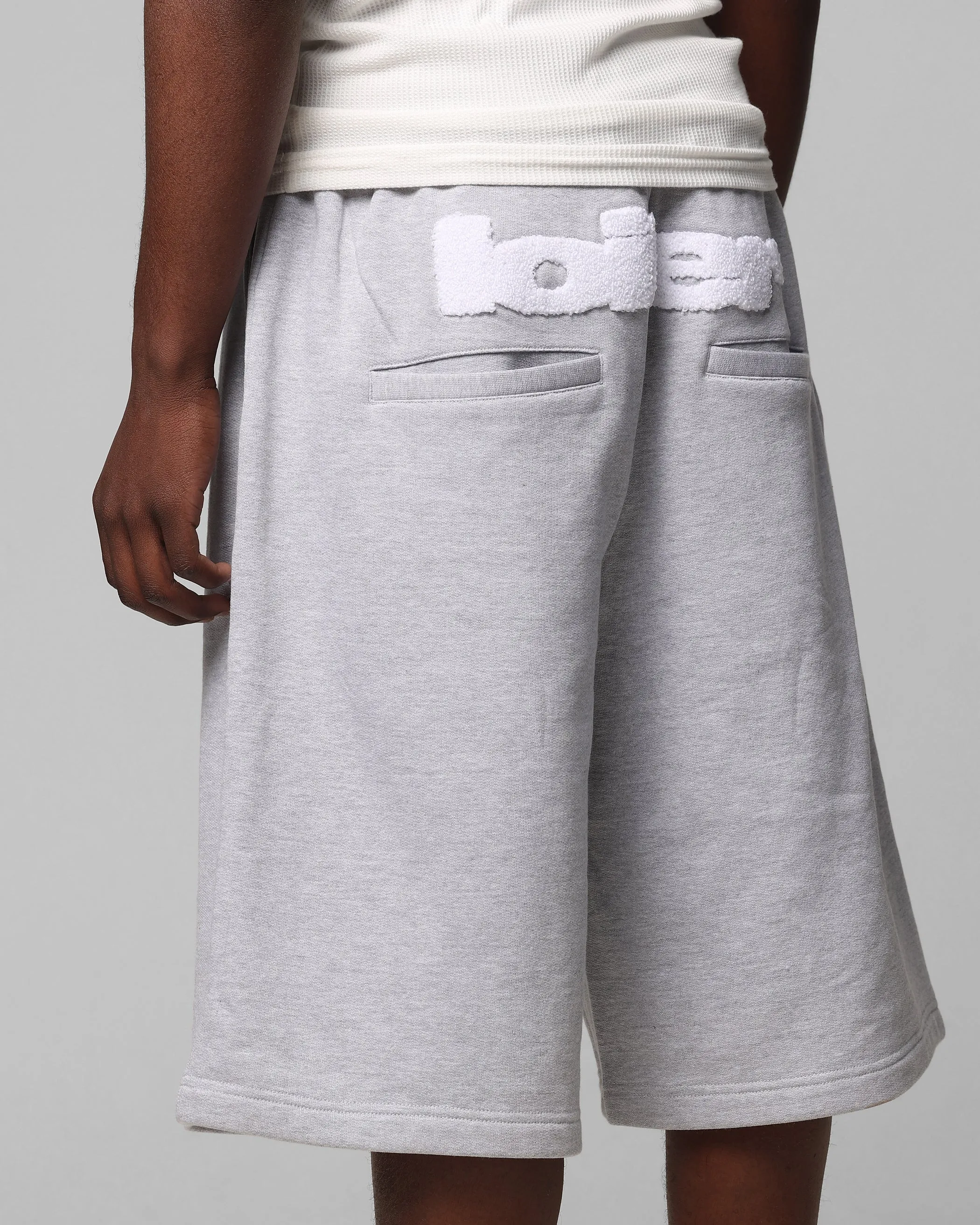Loiter Premium Essentials Sweat Shorts Grey Marle sold by Culture Kings product image thumbnail 3