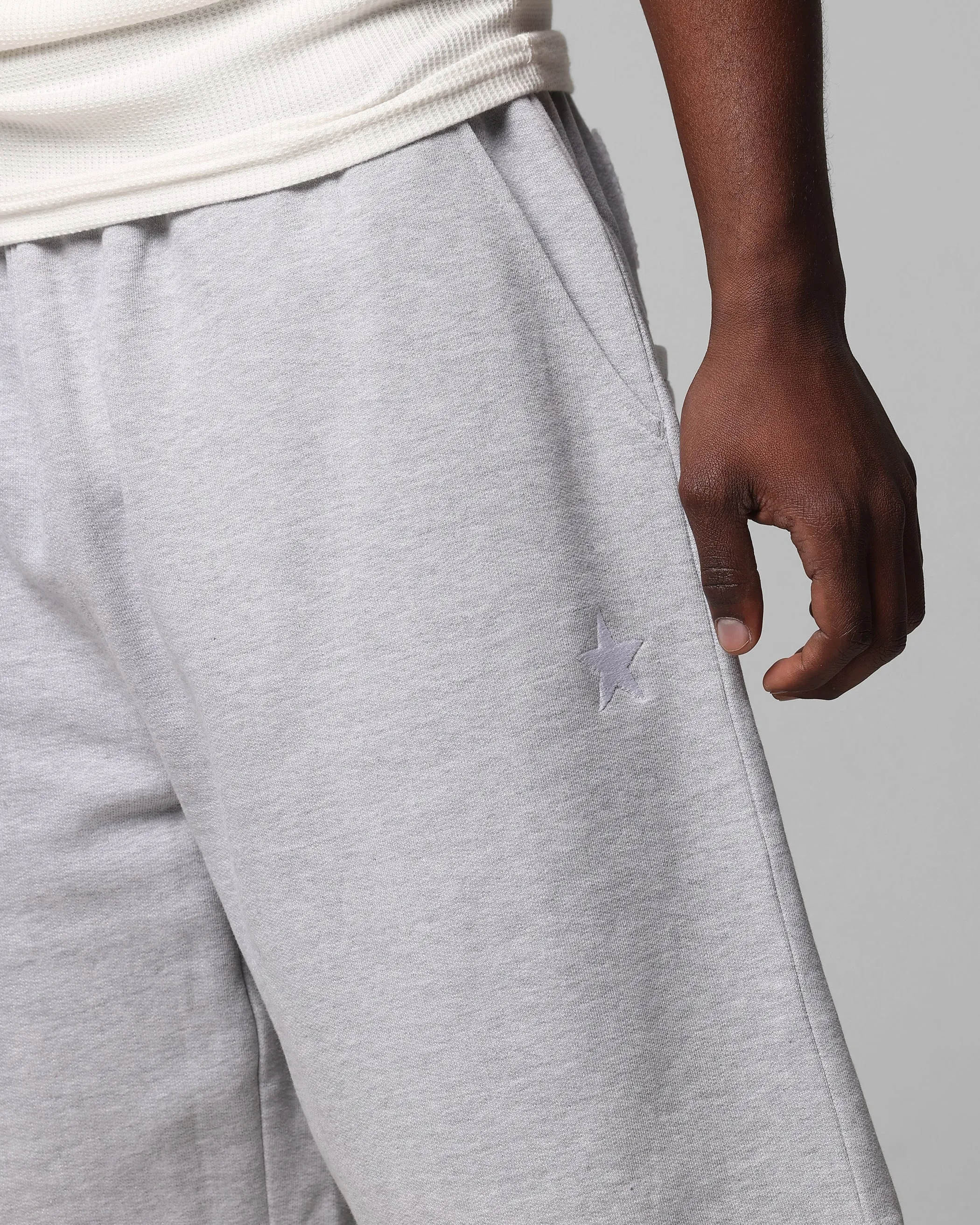 Loiter Premium Essentials Sweat Shorts Grey Marle sold by Culture Kings product image thumbnail 4