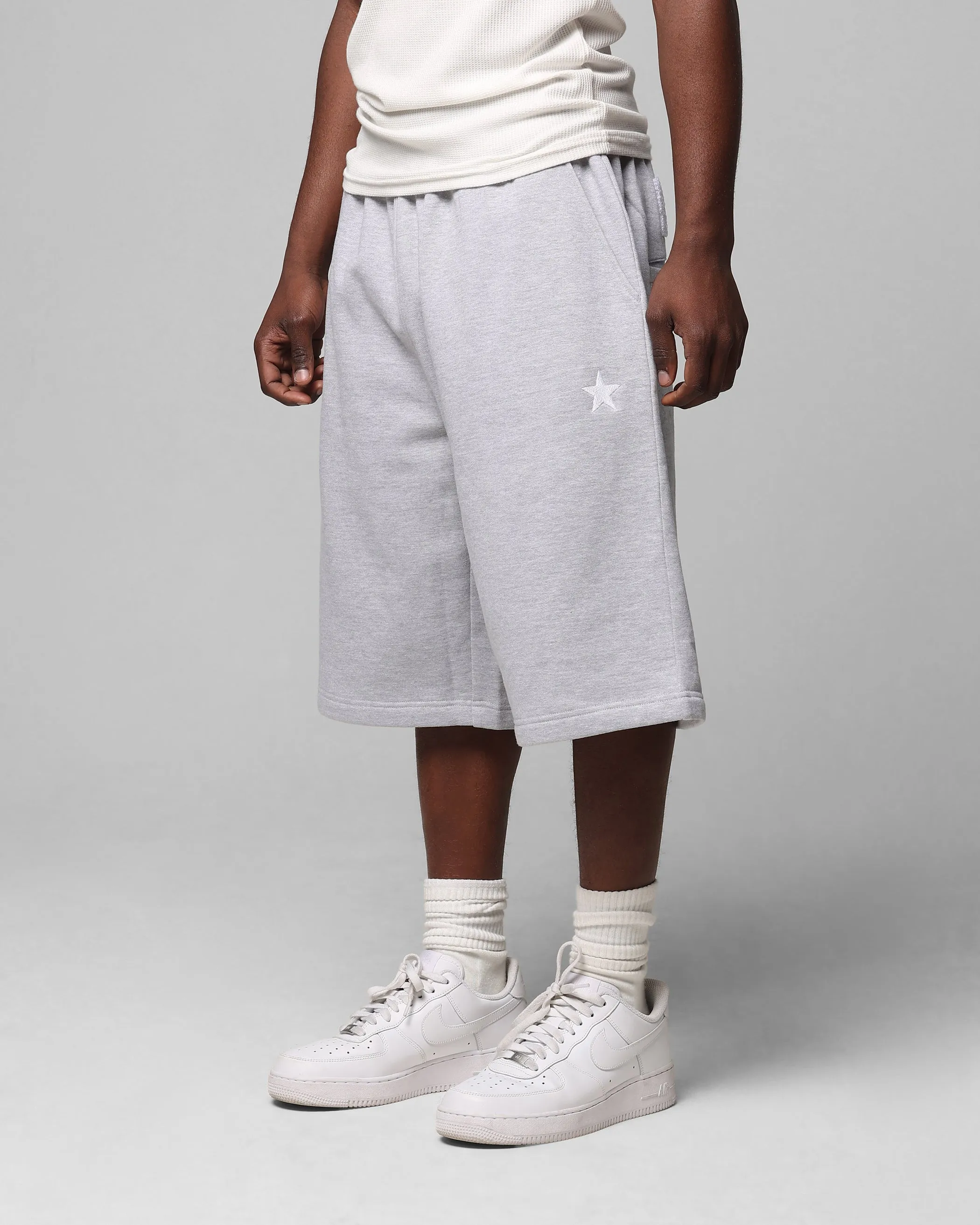 Loiter Premium Essentials Sweat Shorts Grey Marle sold by Culture Kings