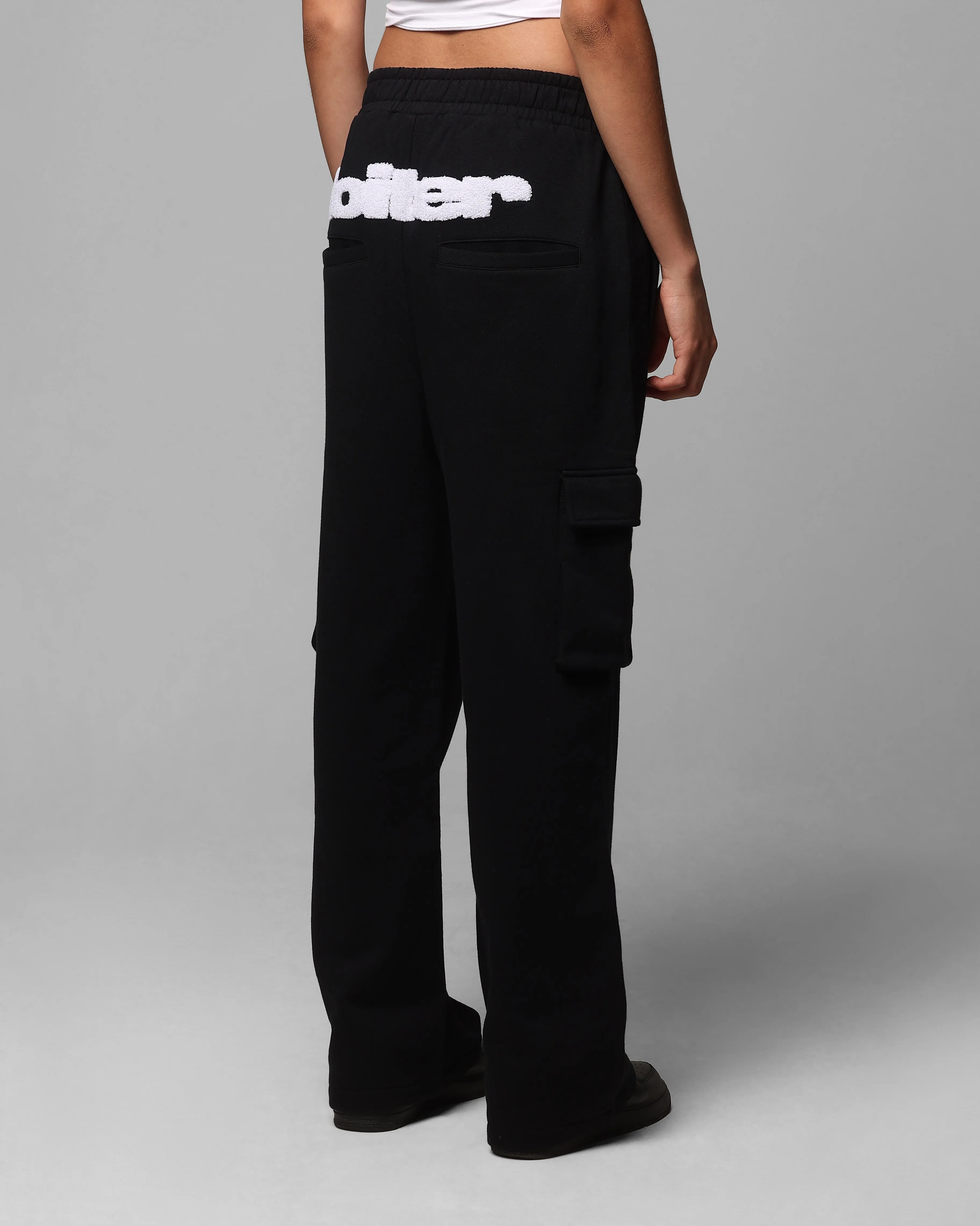 Loiter Premium Essentials Sweatpants Black/White sold by Culture Kings product image thumbnail 5