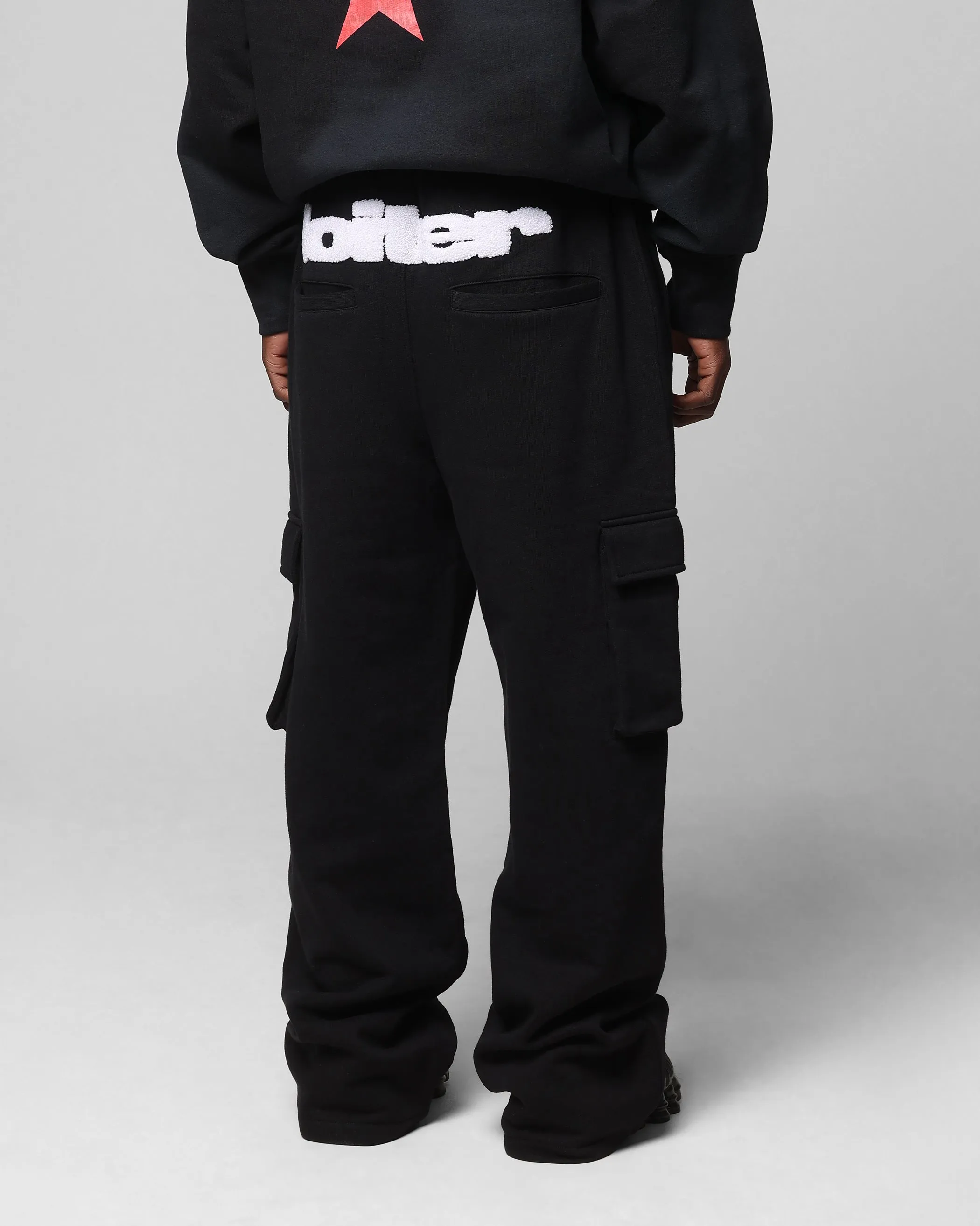 Loiter Premium Essentials Sweatpants Black/White sold by Culture Kings product image thumbnail 5
