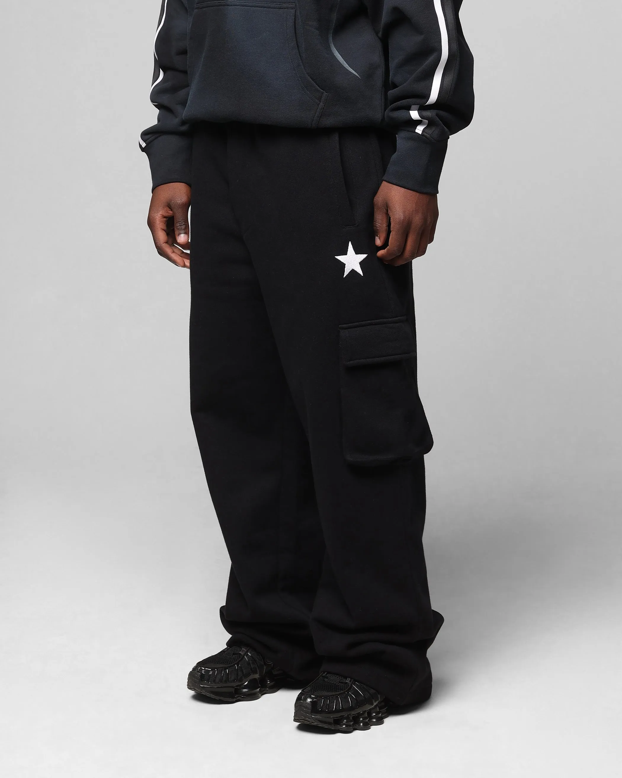 Loiter Premium Essentials Sweatpants Black/White sold by Culture Kings