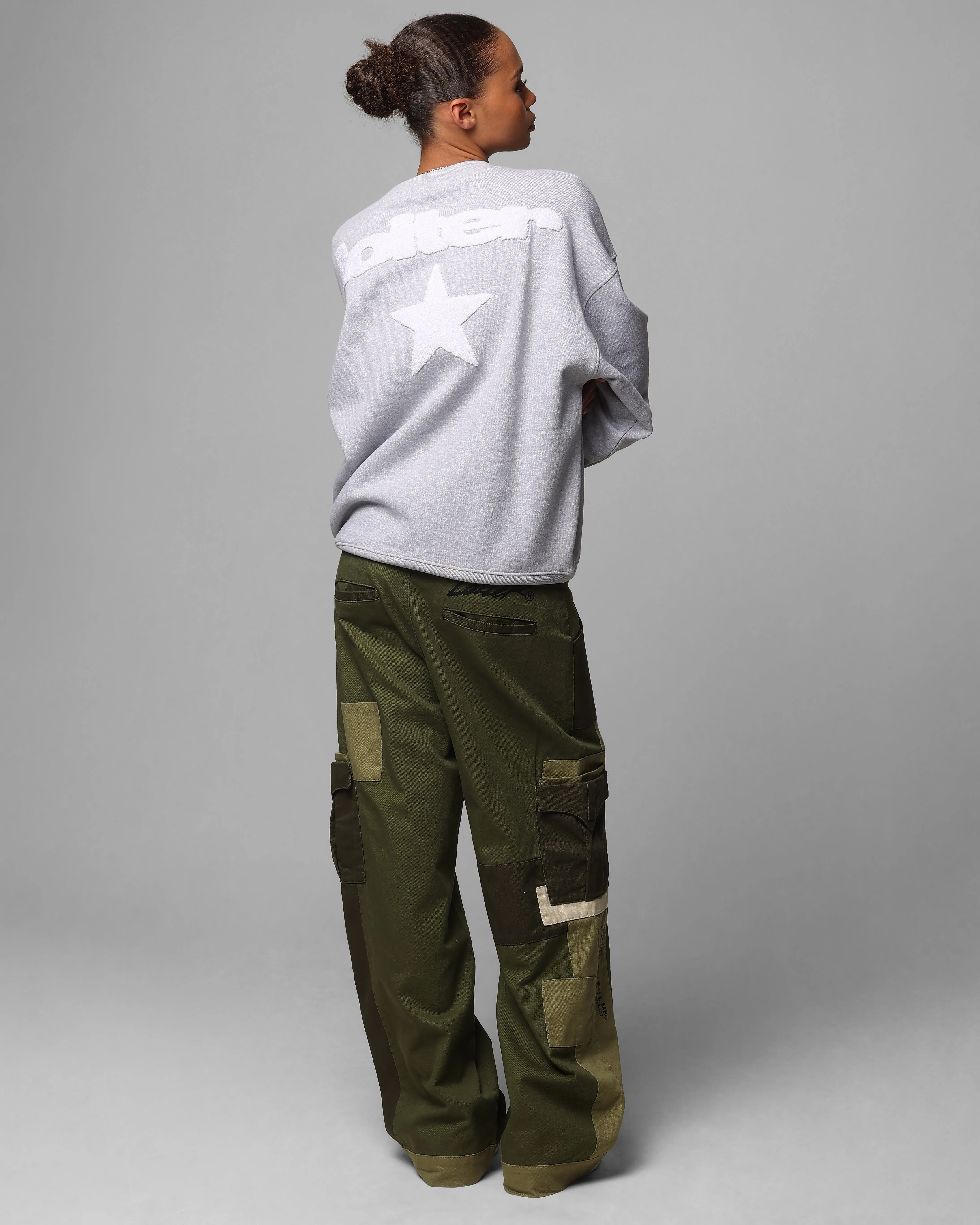 Loiter Premium Essentials Crewneck Grey Marle sold by Culture Kings product image thumbnail 3