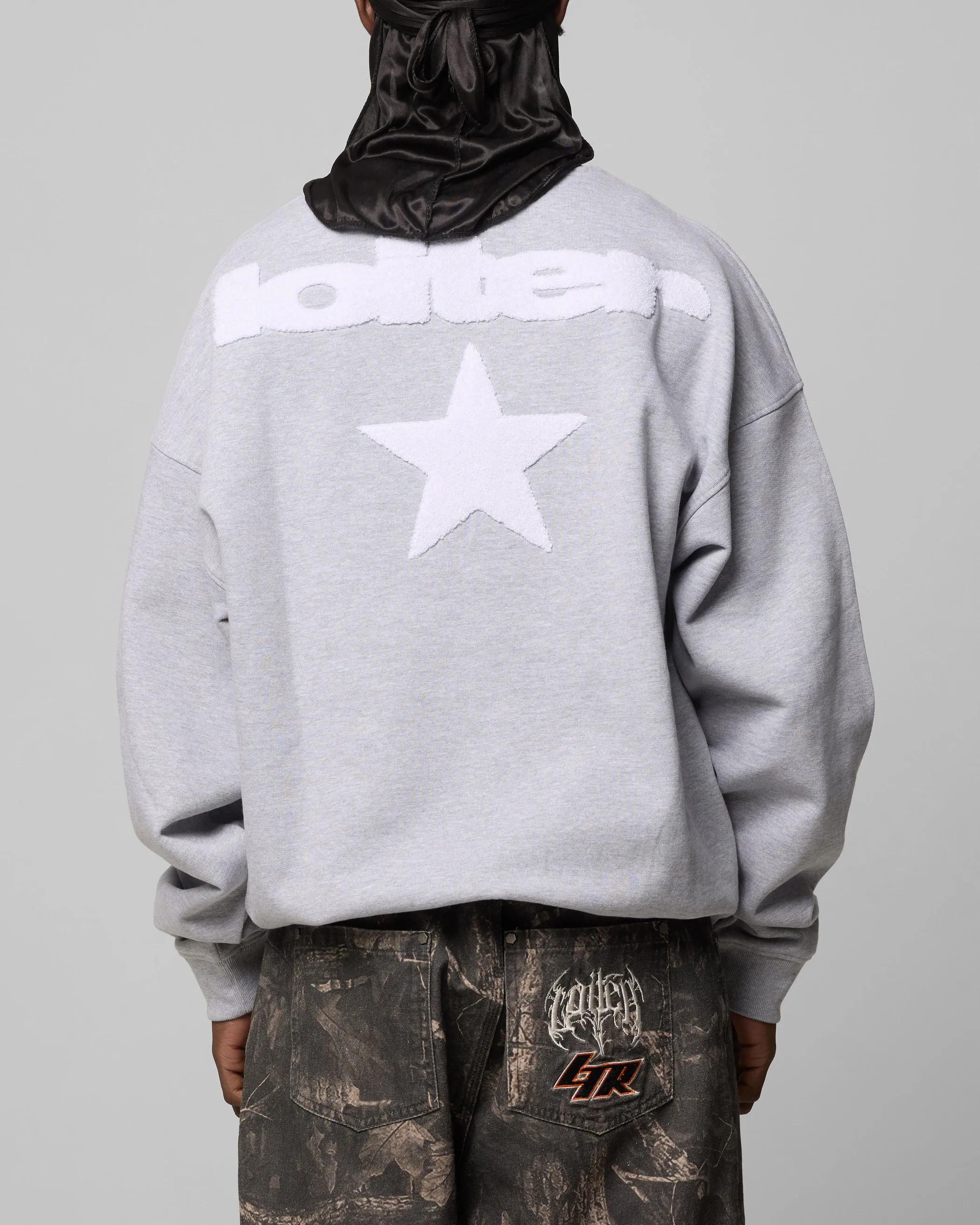 Loiter Premium Essentials Crewneck Grey Marle sold by Culture Kings product image thumbnail 2