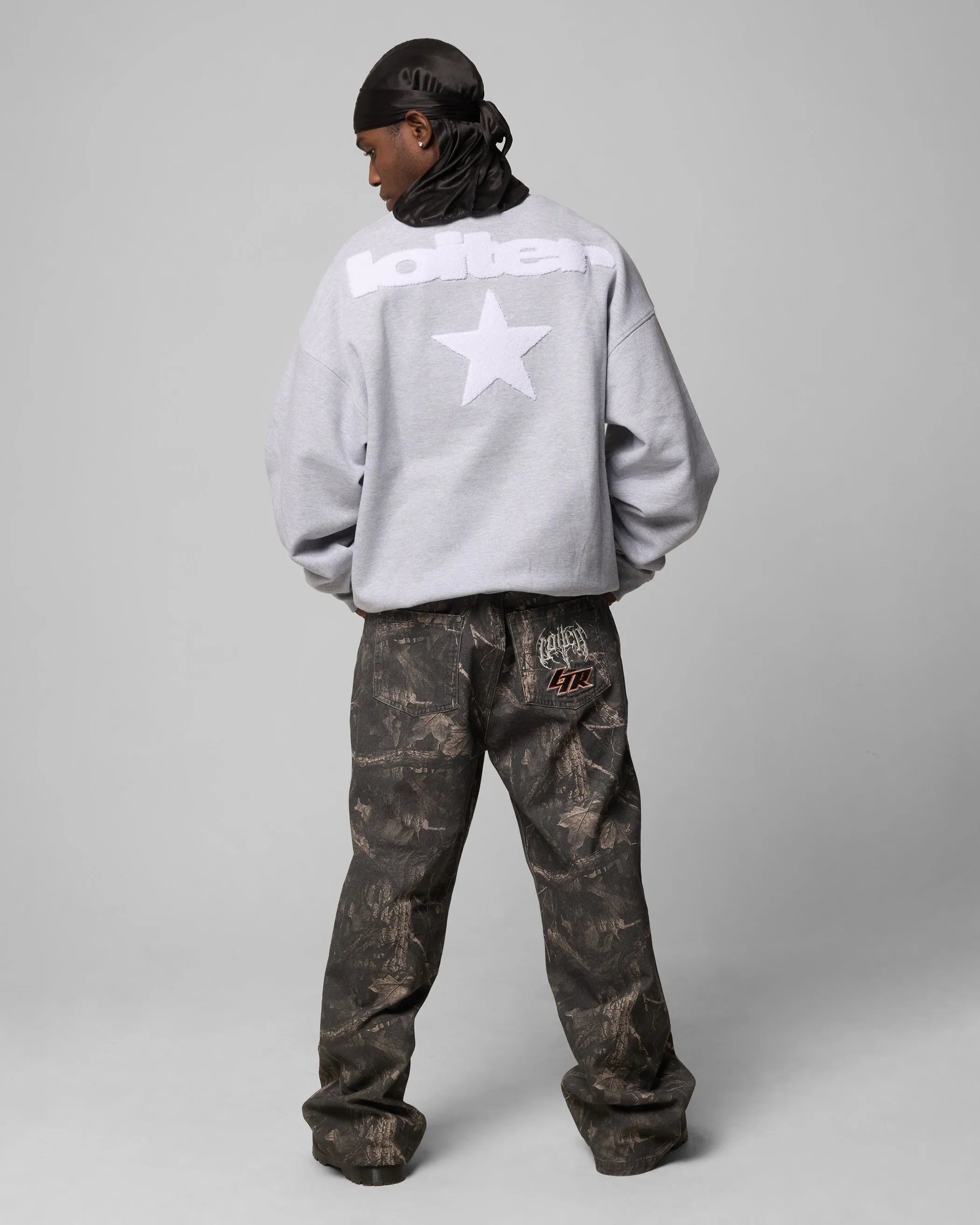 Loiter Premium Essentials Crewneck Grey Marle sold by Culture Kings product image thumbnail 4
