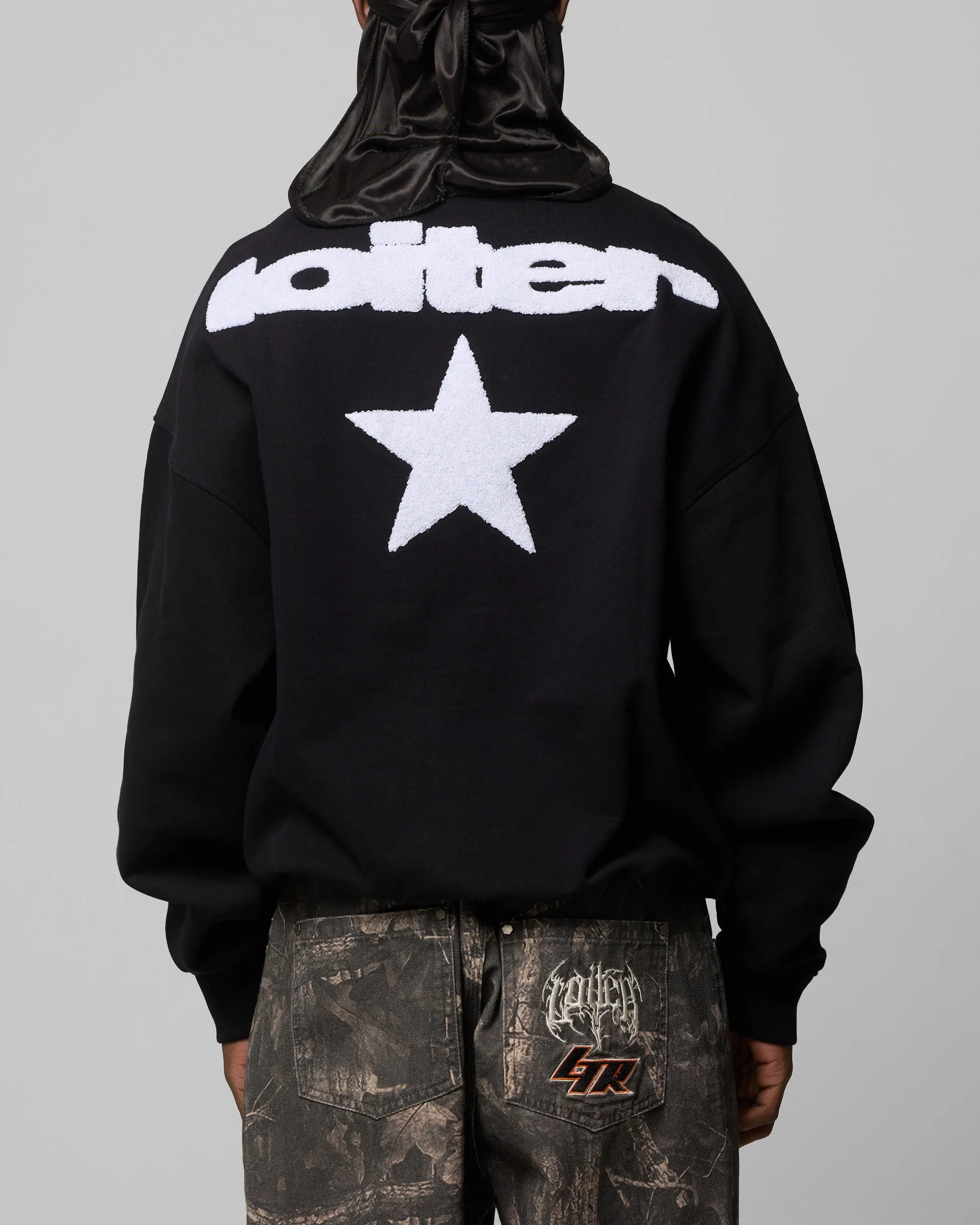 Loiter Premium Essentials Crewneck Black sold by Culture Kings product image thumbnail 2