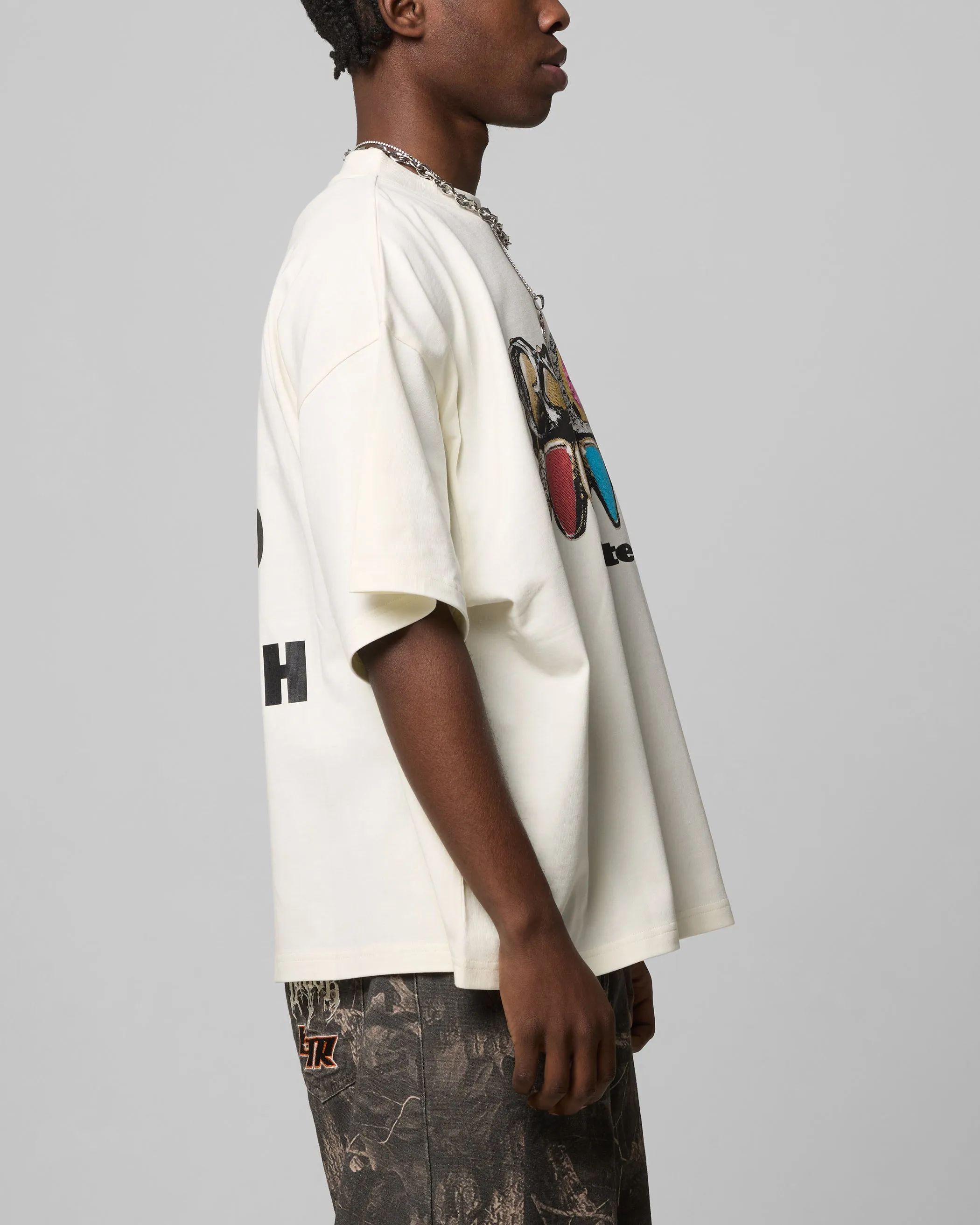 Loiter Grill Set T-Shirt Off White sold by Culture Kings product image thumbnail 5