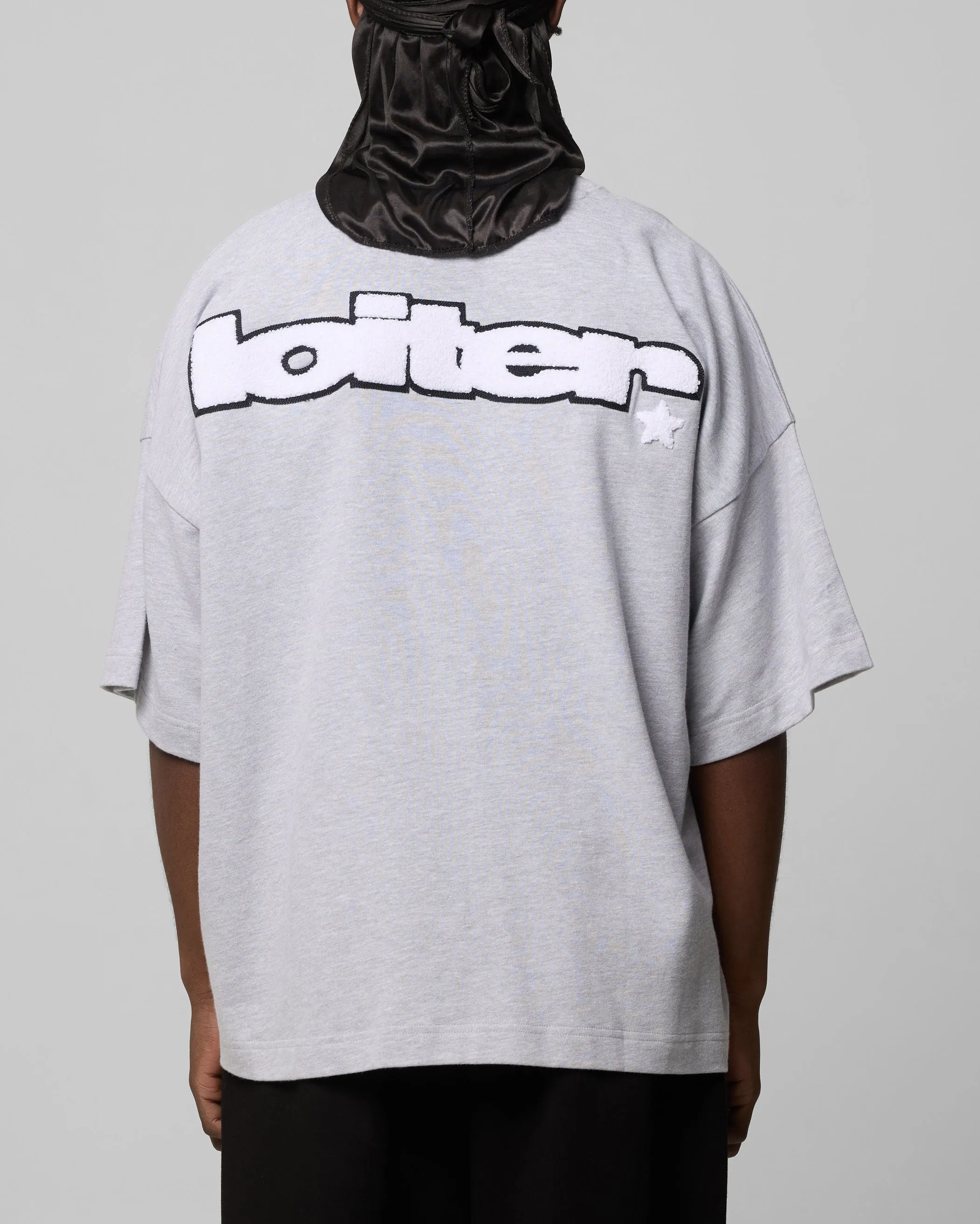 Loiter Premium Essentials Boxy T-Shirt Grey Marle sold by Culture Kings