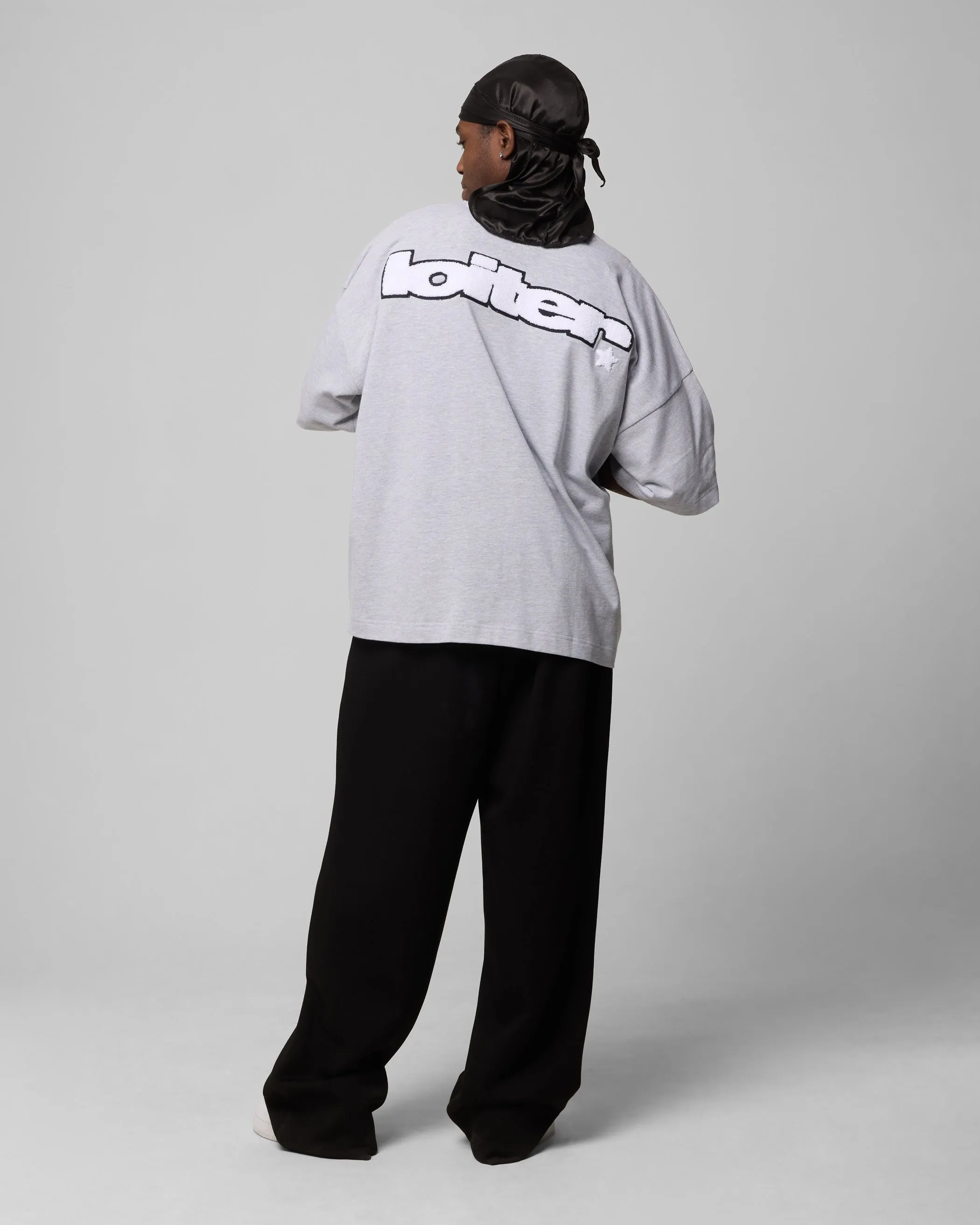 Loiter Premium Essentials Boxy T-Shirt Grey Marle sold by Culture Kings product image thumbnail 3