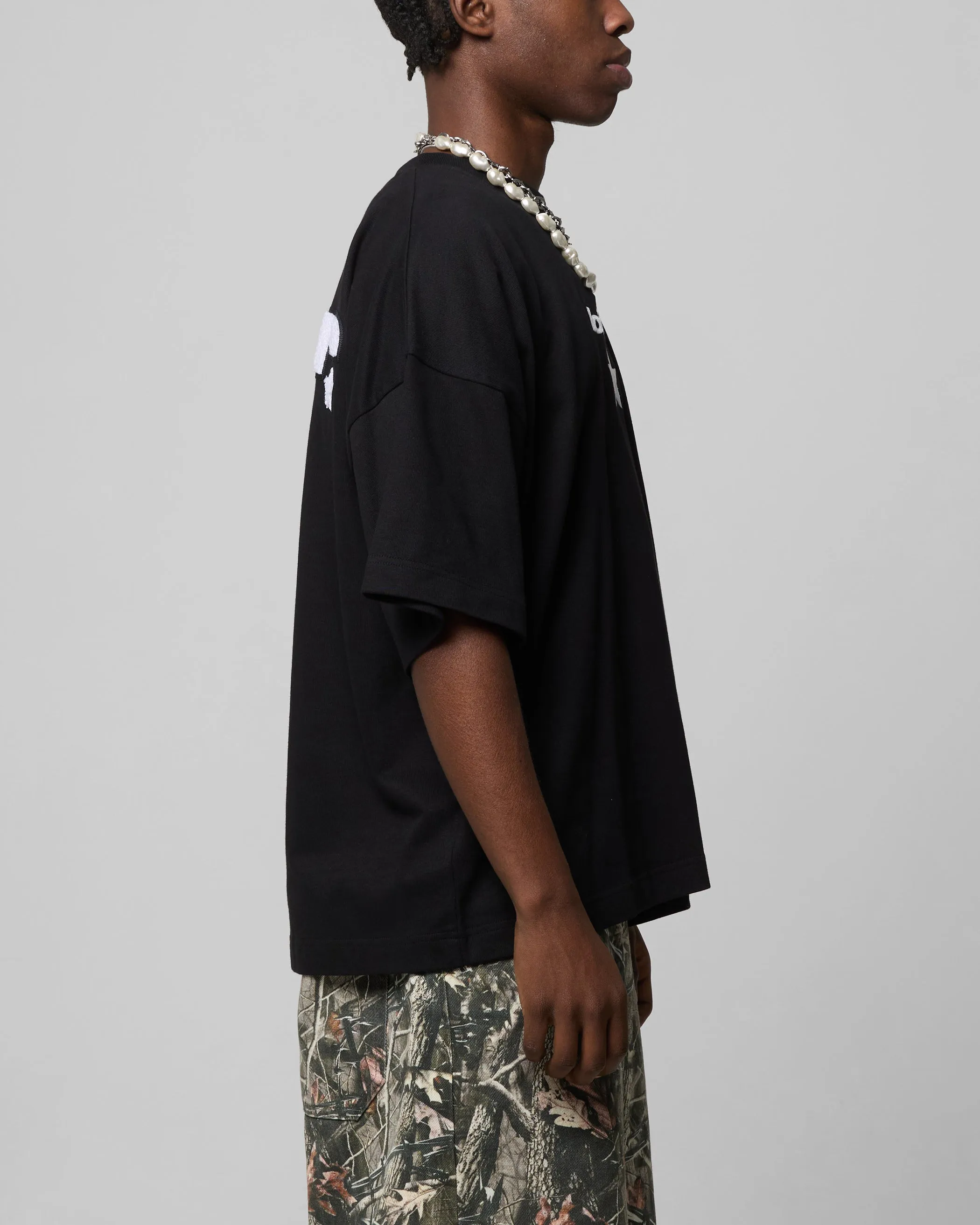 Loiter Premium Essentials Boxy T-Shirt Black sold by Culture Kings product image thumbnail 5