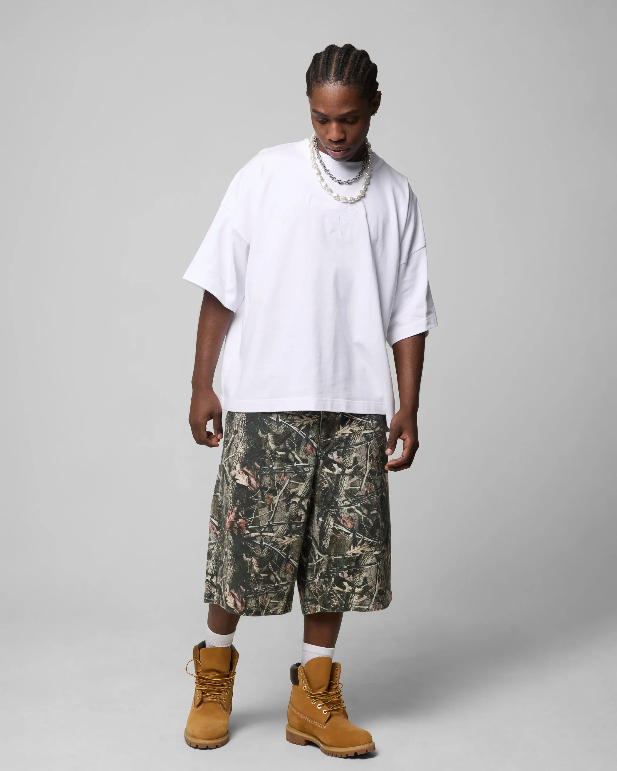 Loiter Premium Essentials Boxy T-Shirt White sold by Culture Kings product image thumbnail 3