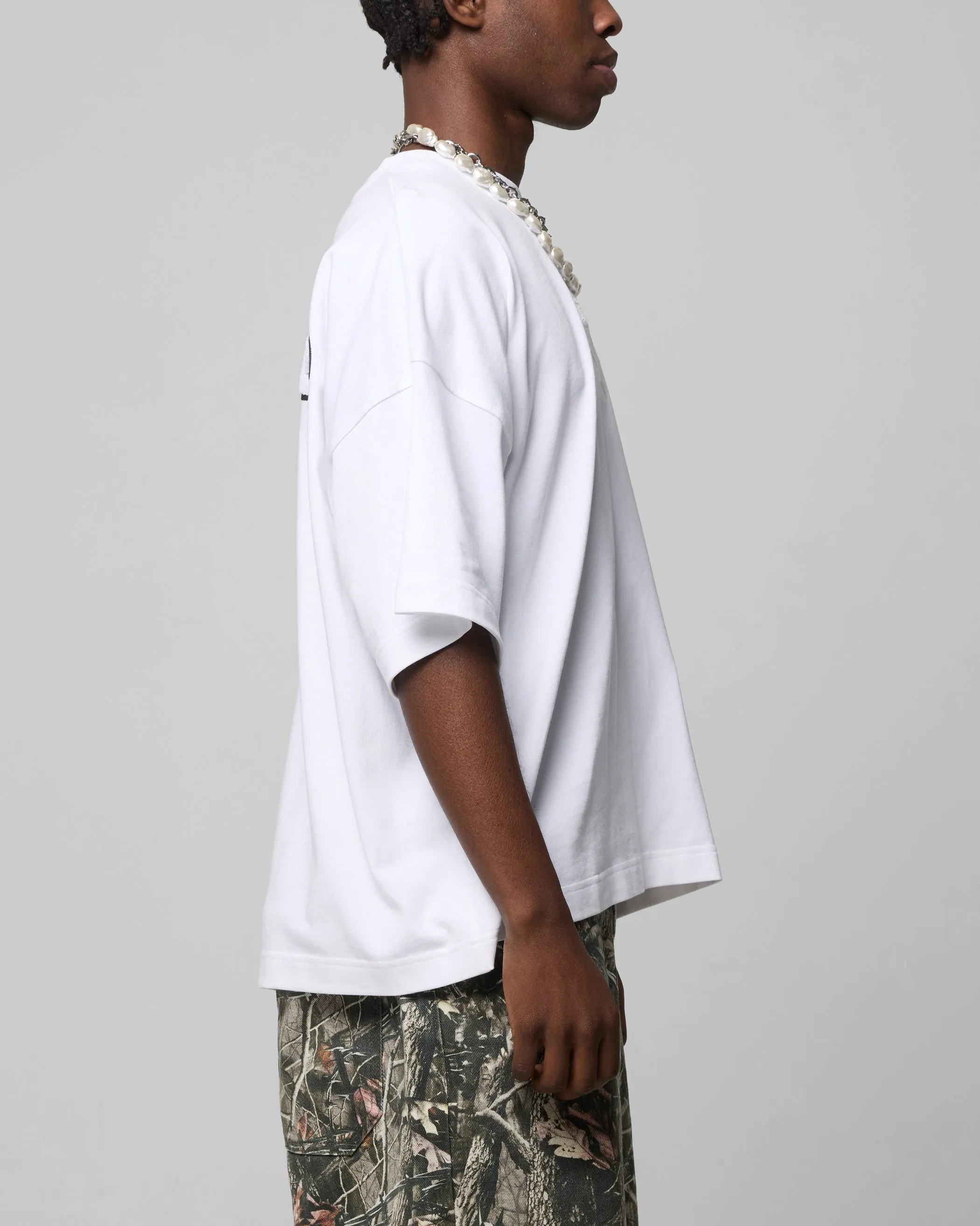 Loiter Premium Essentials Boxy T-Shirt White sold by Culture Kings product image thumbnail 5
