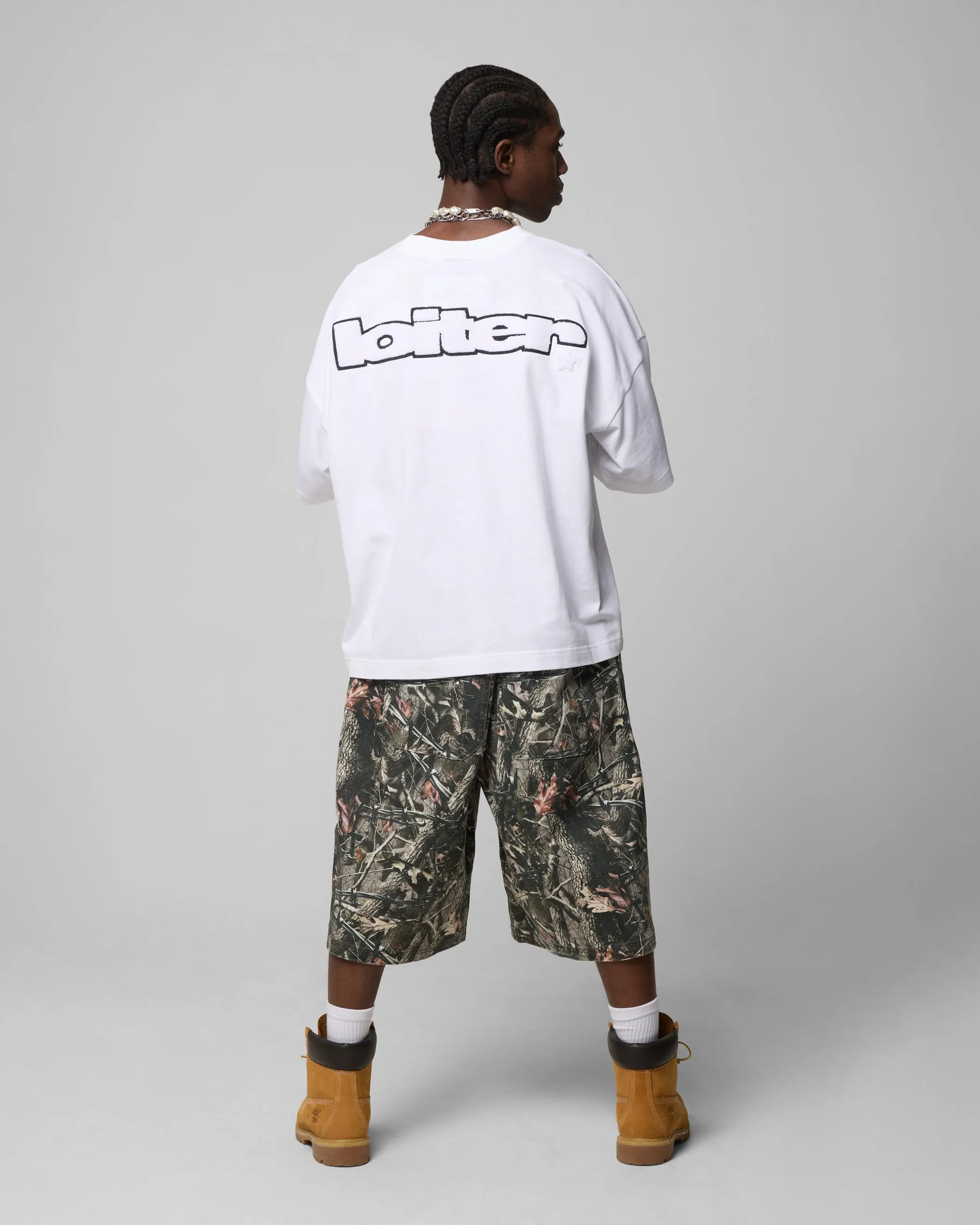 Loiter Premium Essentials Boxy T-Shirt White sold by Culture Kings product image thumbnail 4