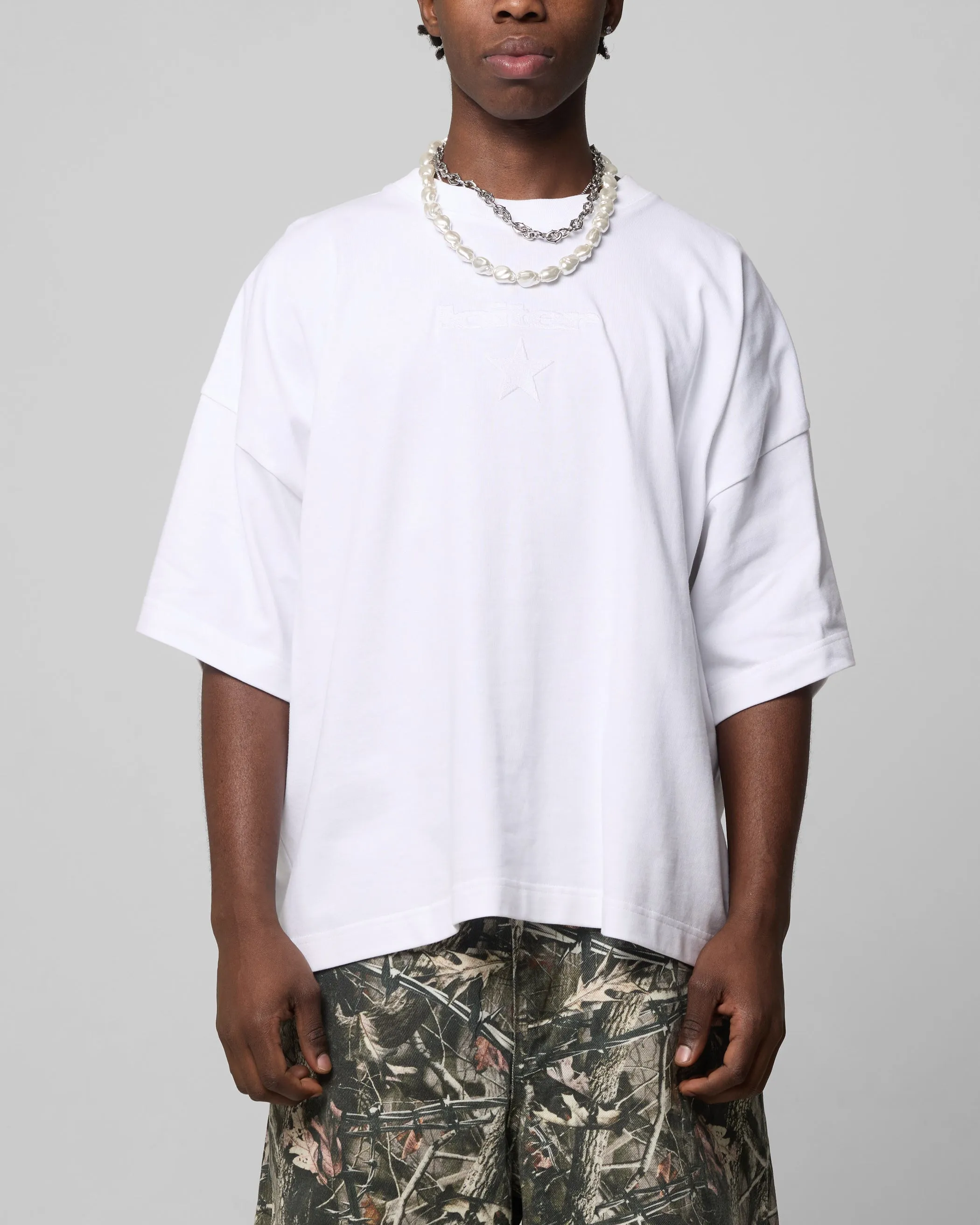 Loiter Premium Essentials Boxy T-Shirt White sold by Culture Kings