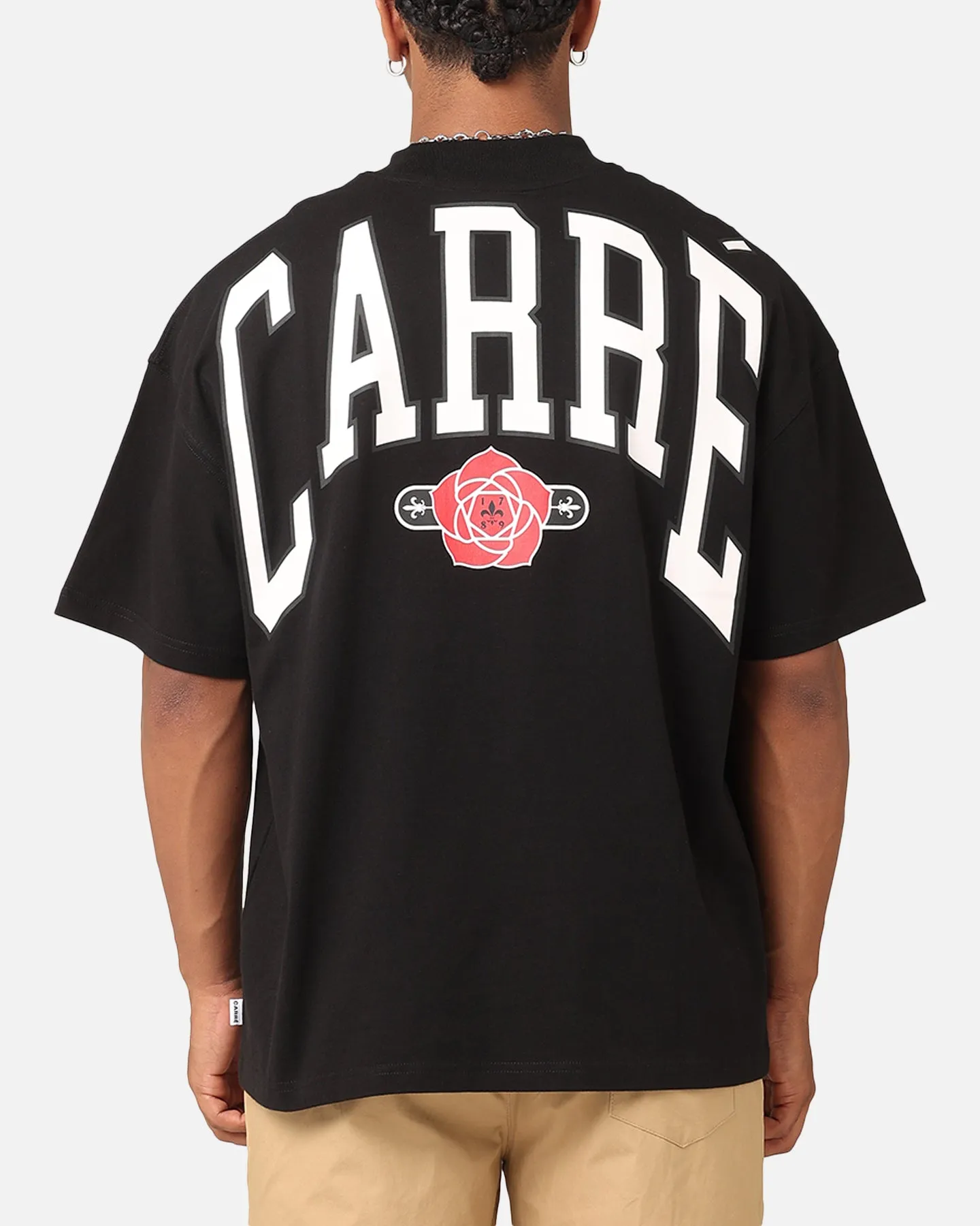 Carre Rose Oversized T-Shirt Black sold by Culture Kings