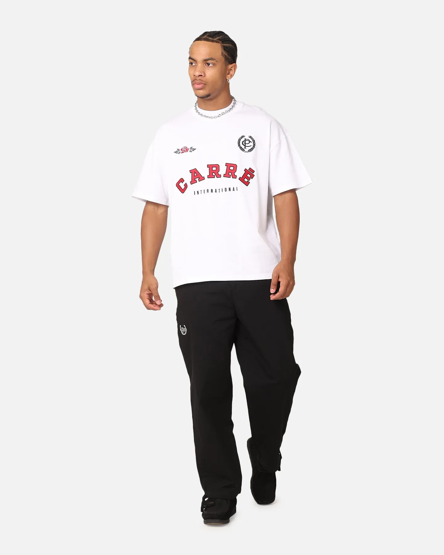 Carre International T-Shirt White sold by Culture Kings product image thumbnail 2