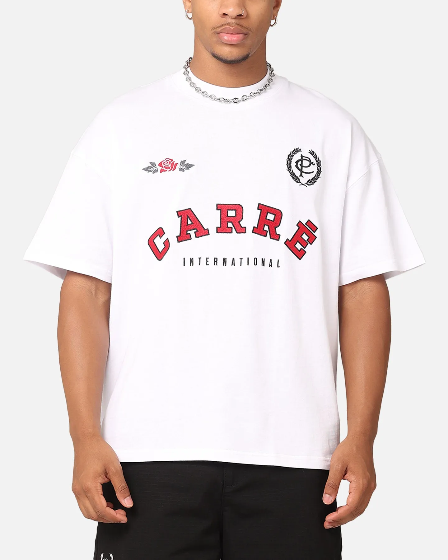 Carre International T-Shirt White sold by Culture Kings