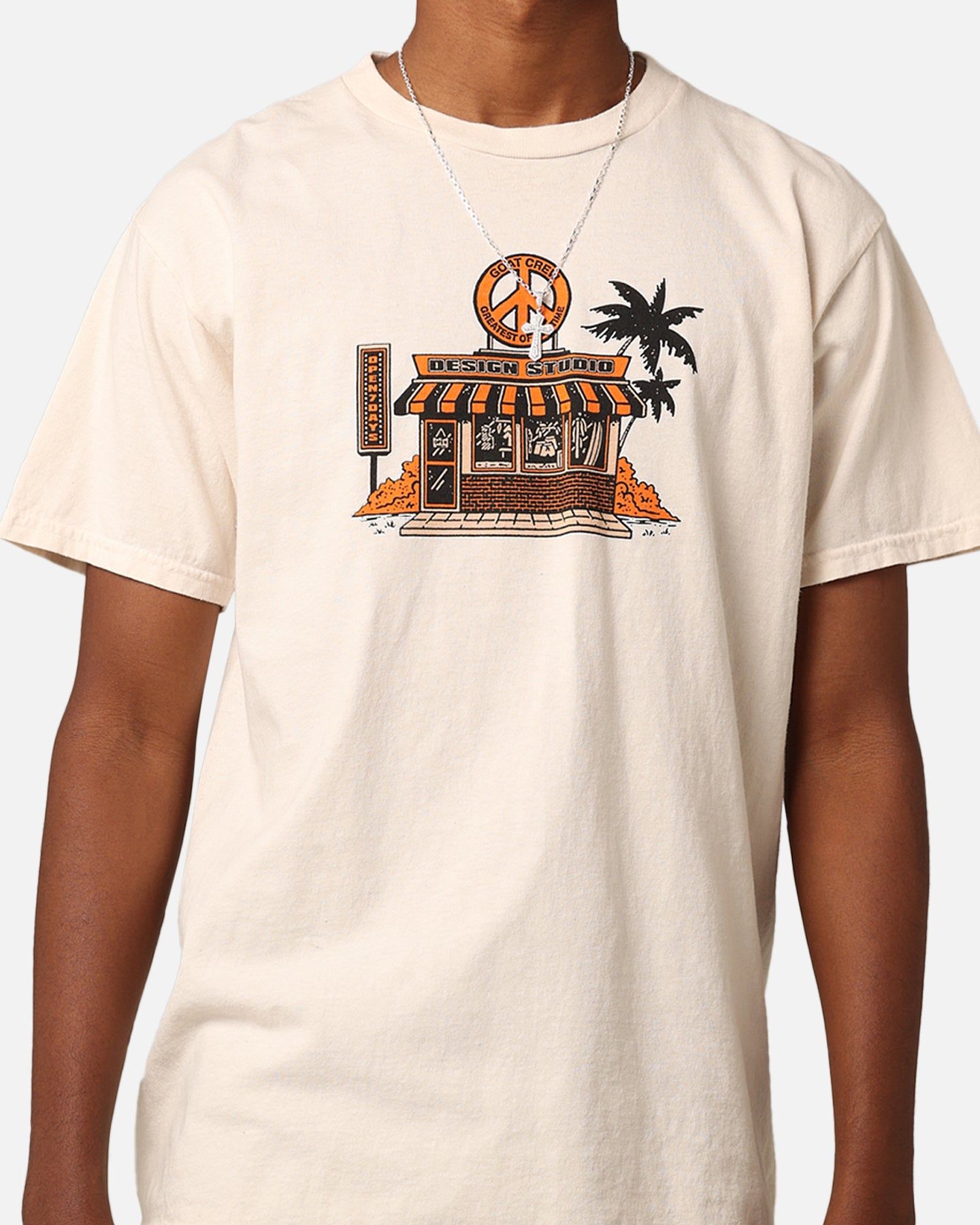 Goat Crew Design Studios T-Shirt Off White sold by Culture Kings product image thumbnail 3