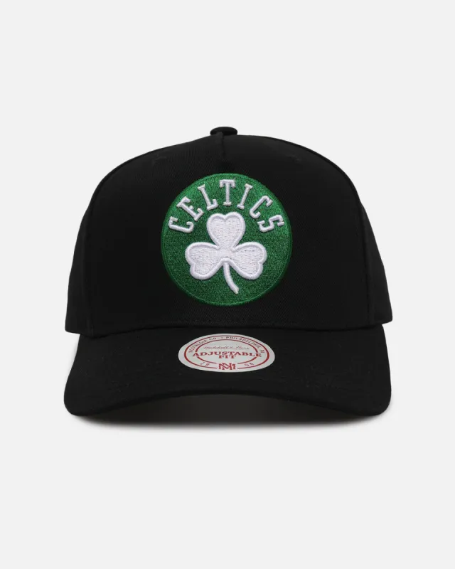 Mitchell & Ness Boston Celtics Team Colour Logo MVP Snapback Black sold by Culture Kings