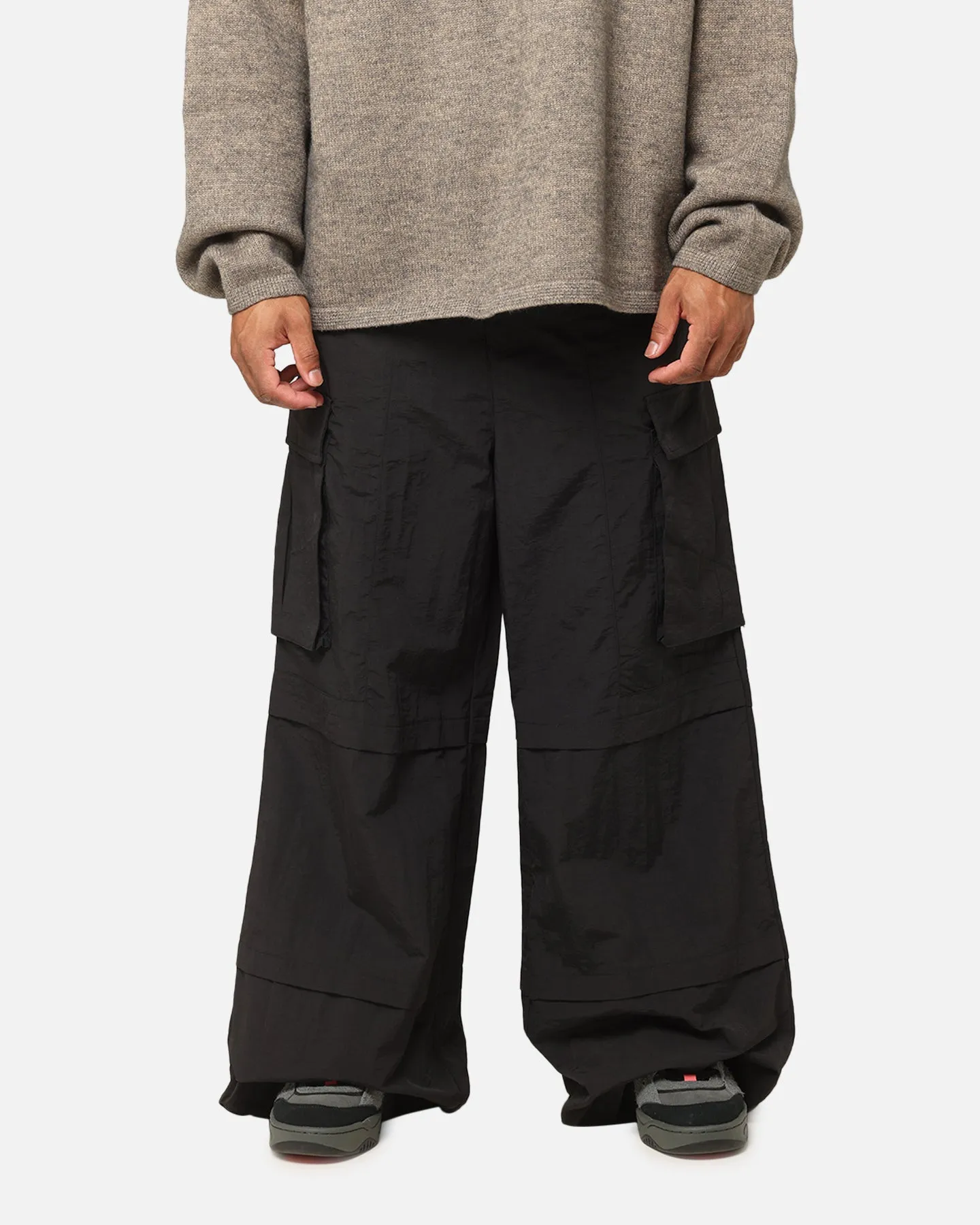 MNML Nylon Rave Cargo Pants Black sold by Culture Kings