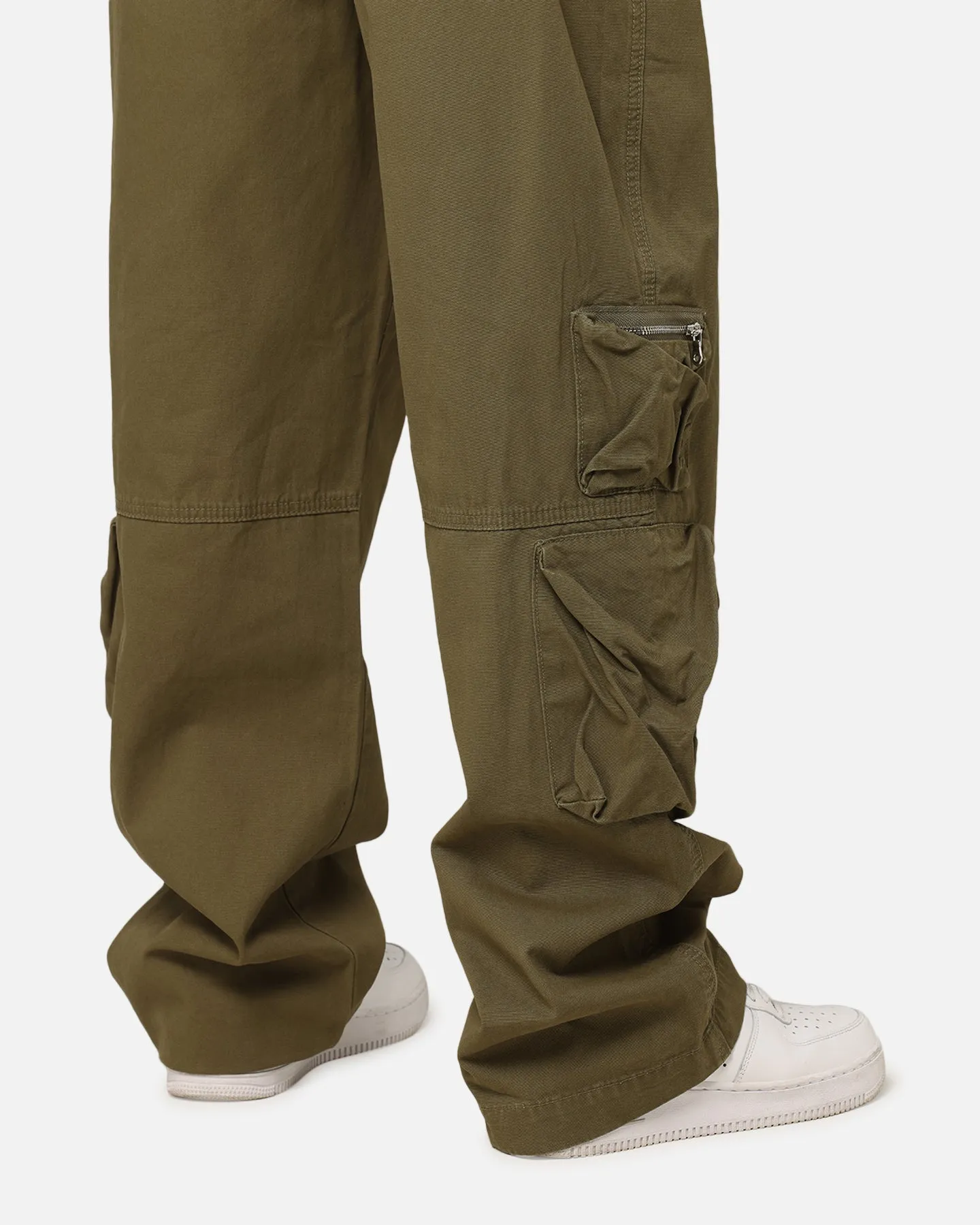 MNML Ultra Baggy Tactical Cargo Pants Olive sold by Culture Kings product image thumbnail 3