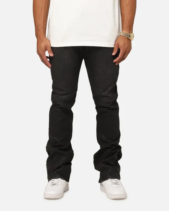 B729 Waxed Denim - Black | Parallel