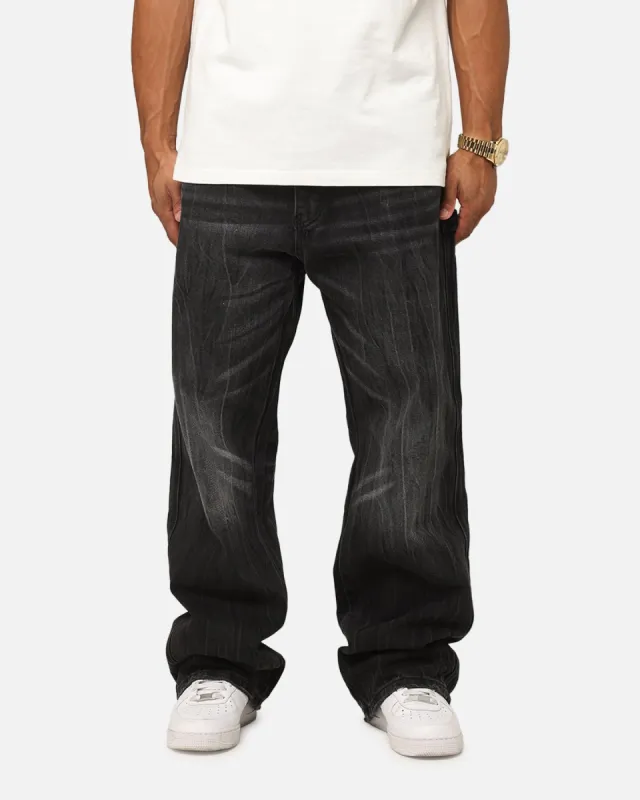 MNML Ultra Baggy GN16 Denim Jeans Black made by Culture Kings
