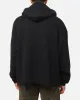MNML Tonal Grain Knitted Hoodie Black sold by Culture Kings