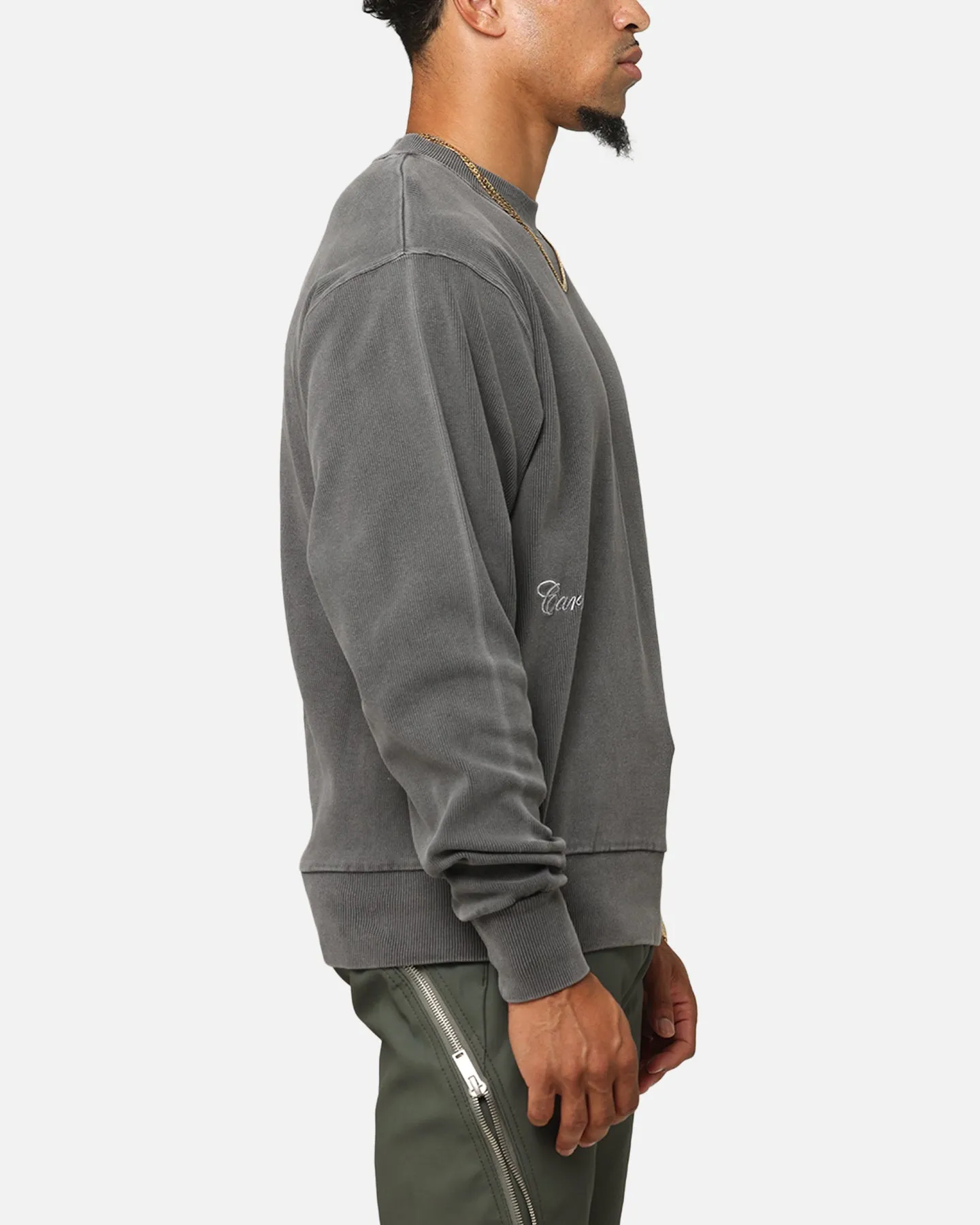 Carre Avenue Ribbed Crewneck Black sold by Culture Kings product image thumbnail 4