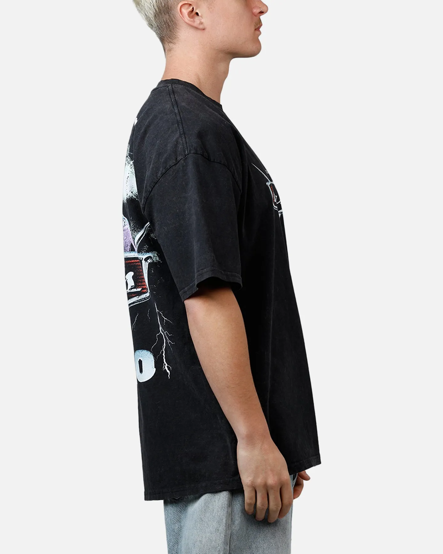 Goat Crew Disney And Pixar Cars Wingo Vintage T-Shirt Black Acidwash sold by Culture Kings product image thumbnail 4